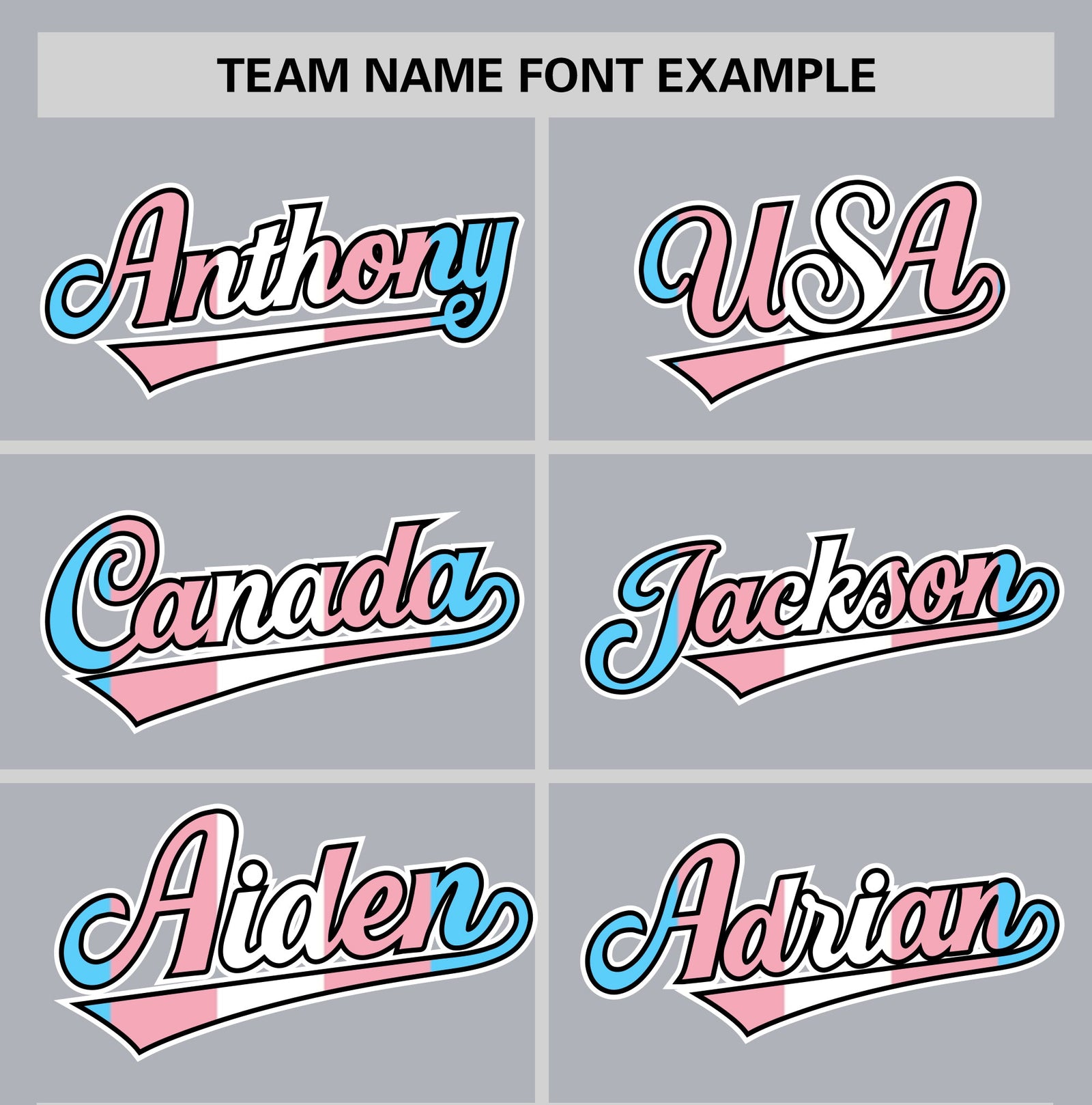 Custom Gray Powder Blue Transgender For Pride Month Classic Style Baseball Jersey| KXKSHOP