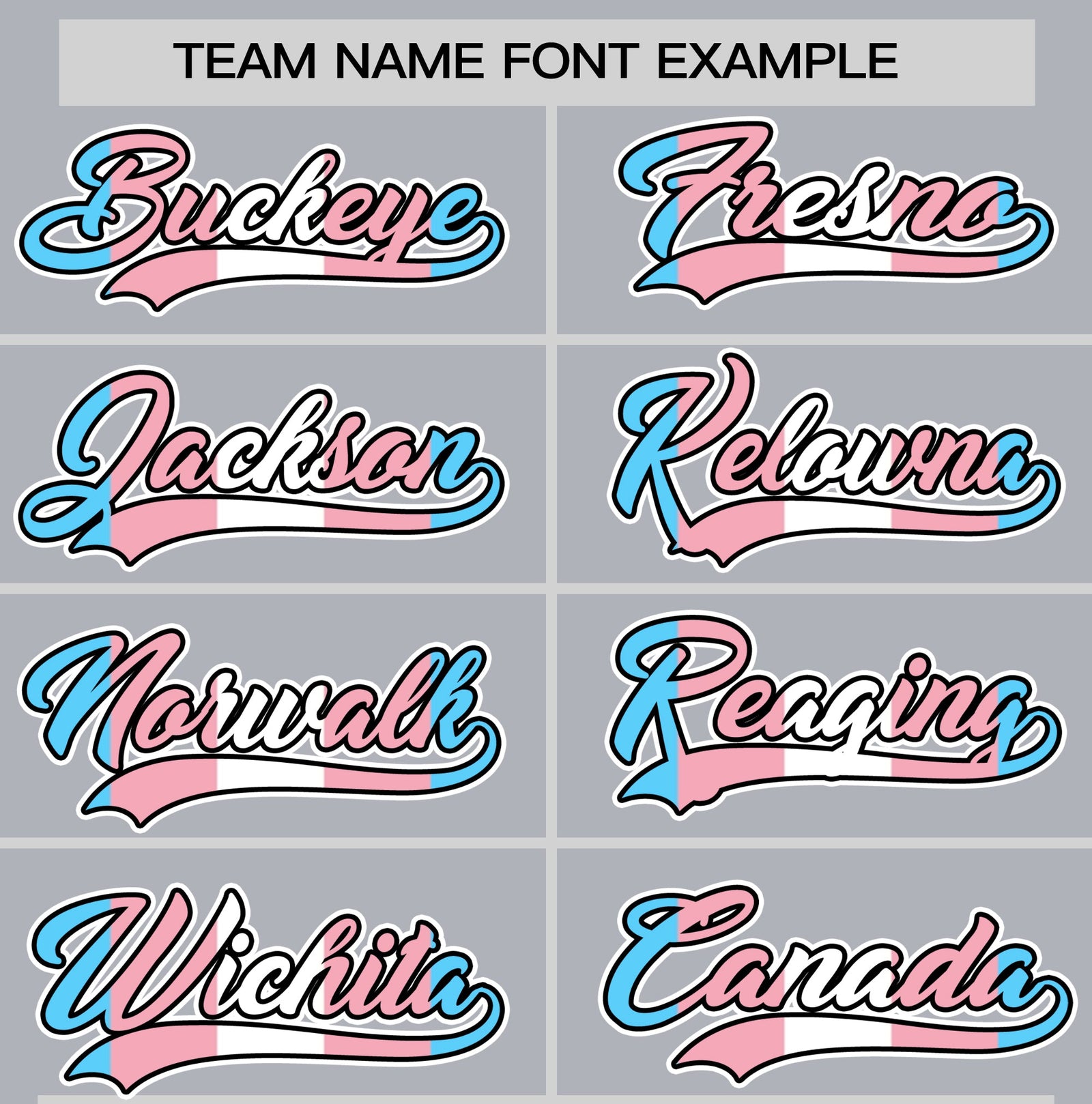 Custom Gray Powder Blue Transgender For Pride Month Classic Style Baseball Jersey| KXKSHOP