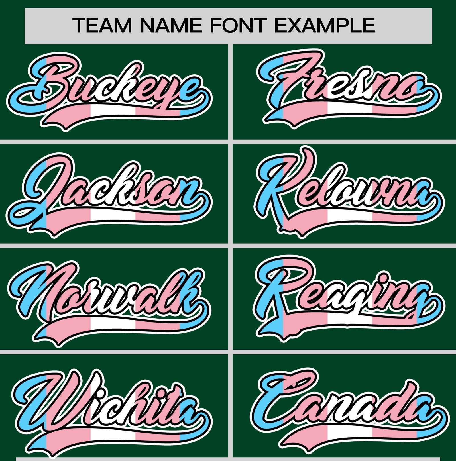 Custom Green Powder Blue Transgender For Pride Month Classic Style Baseball Jersey| KXKSHOP