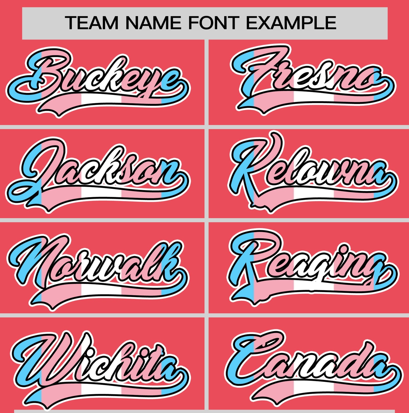 Custom Light Red Powder Blue Transgender For Pride Month Classic Style Baseball Jersey| KXKSHOP