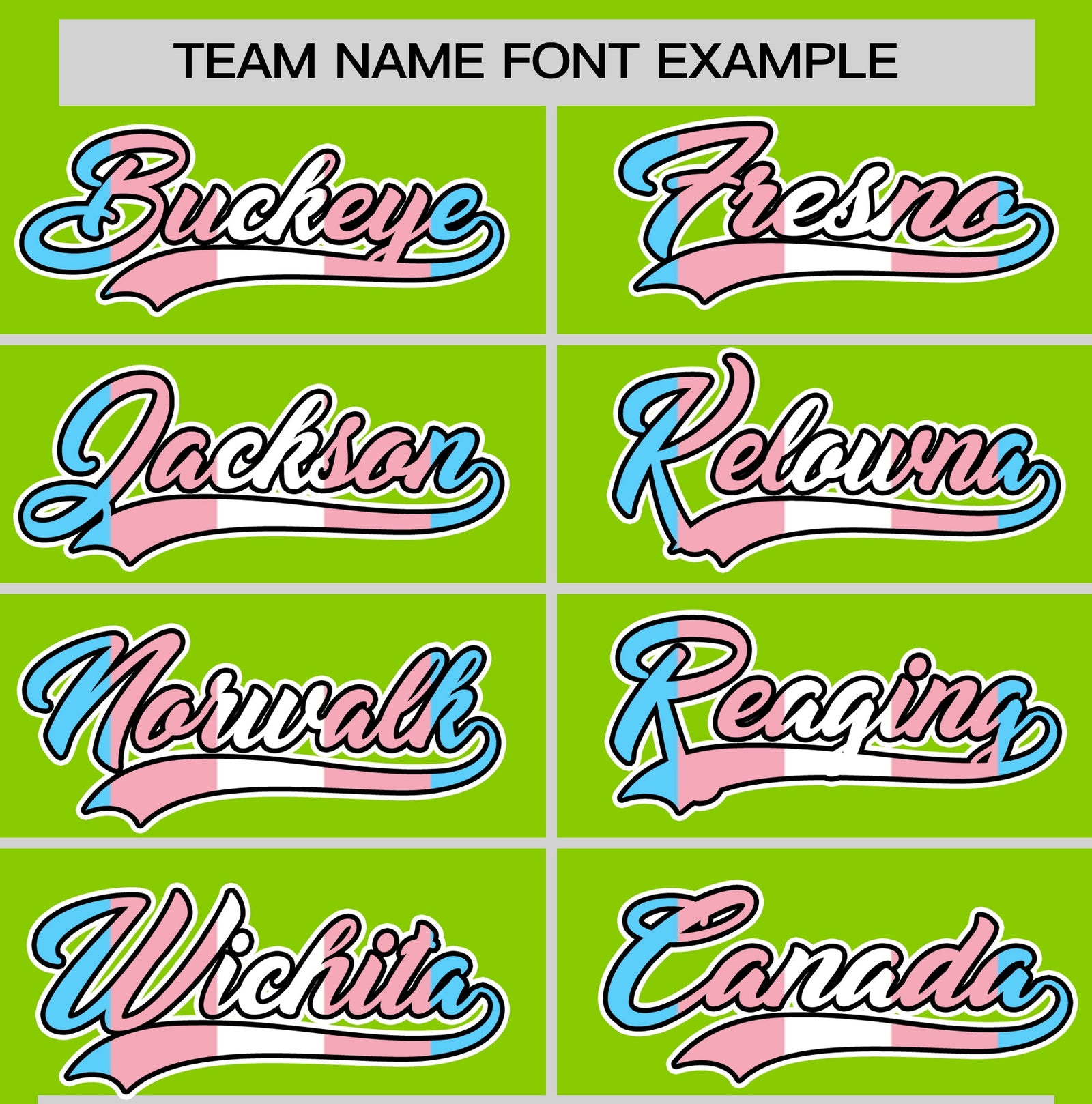 Custom Neon Green Transgender For Pride Month Classic Style Baseball Jersey| KXKSHOP