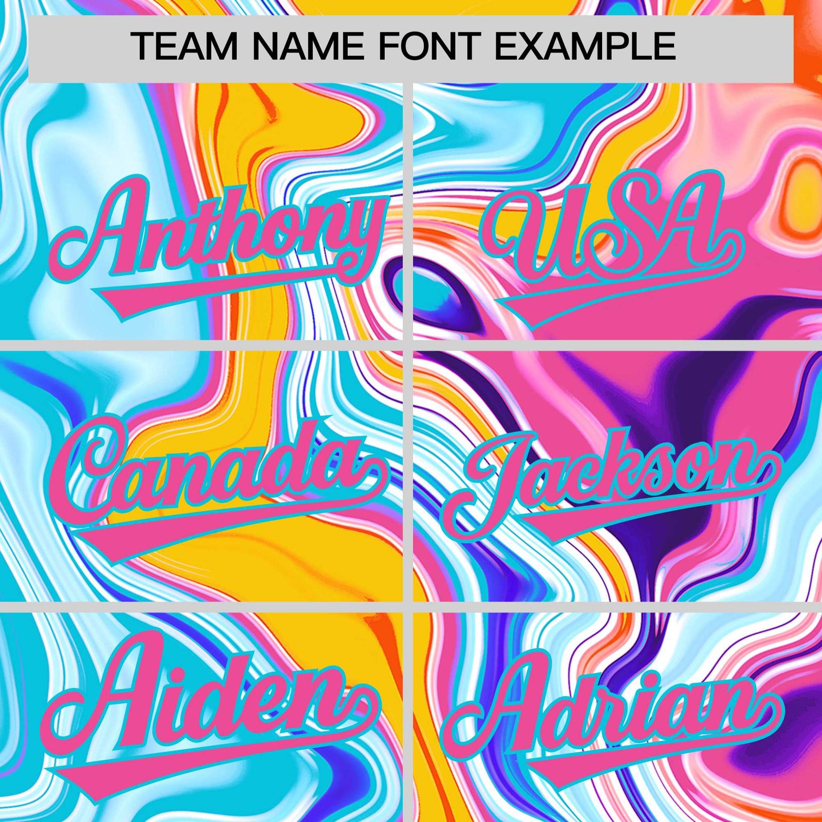 Custom Multi Color Split Fashion Fluid Pattern Authentic Baseball Jersey