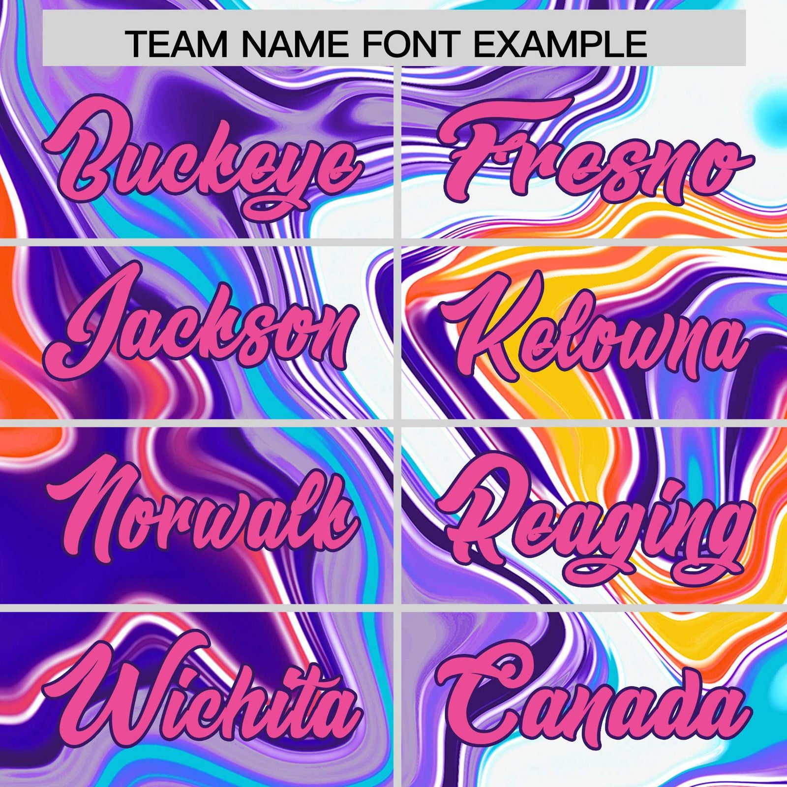 Custom Light Purple Split Fashion Fluid Pattern Authentic Baseball Jersey