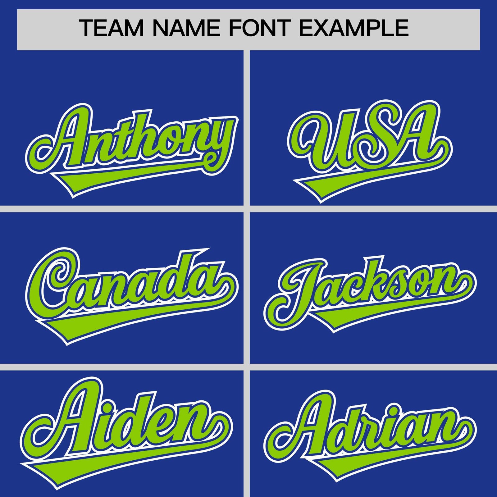Custom Royal Neon Green Personalized Color Block Authentic Baseball Jersey