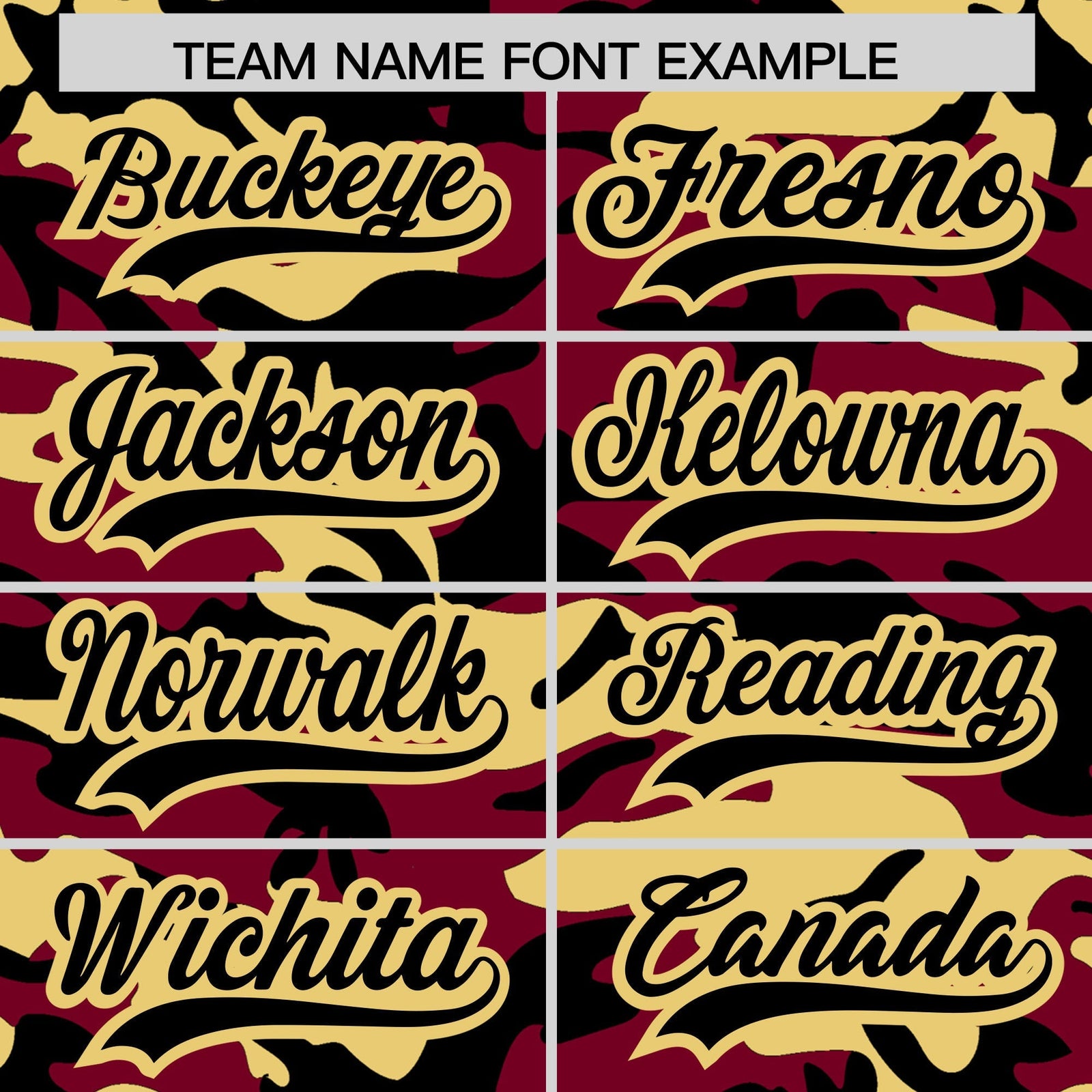 Custom Khaki Crimson Black Camo Gradient Fashion Baseball Jersey | Perfect for Training,Sublimation Printed & Stitched,Add Name and Numbern,Perfect for Teams | KXKSHOP