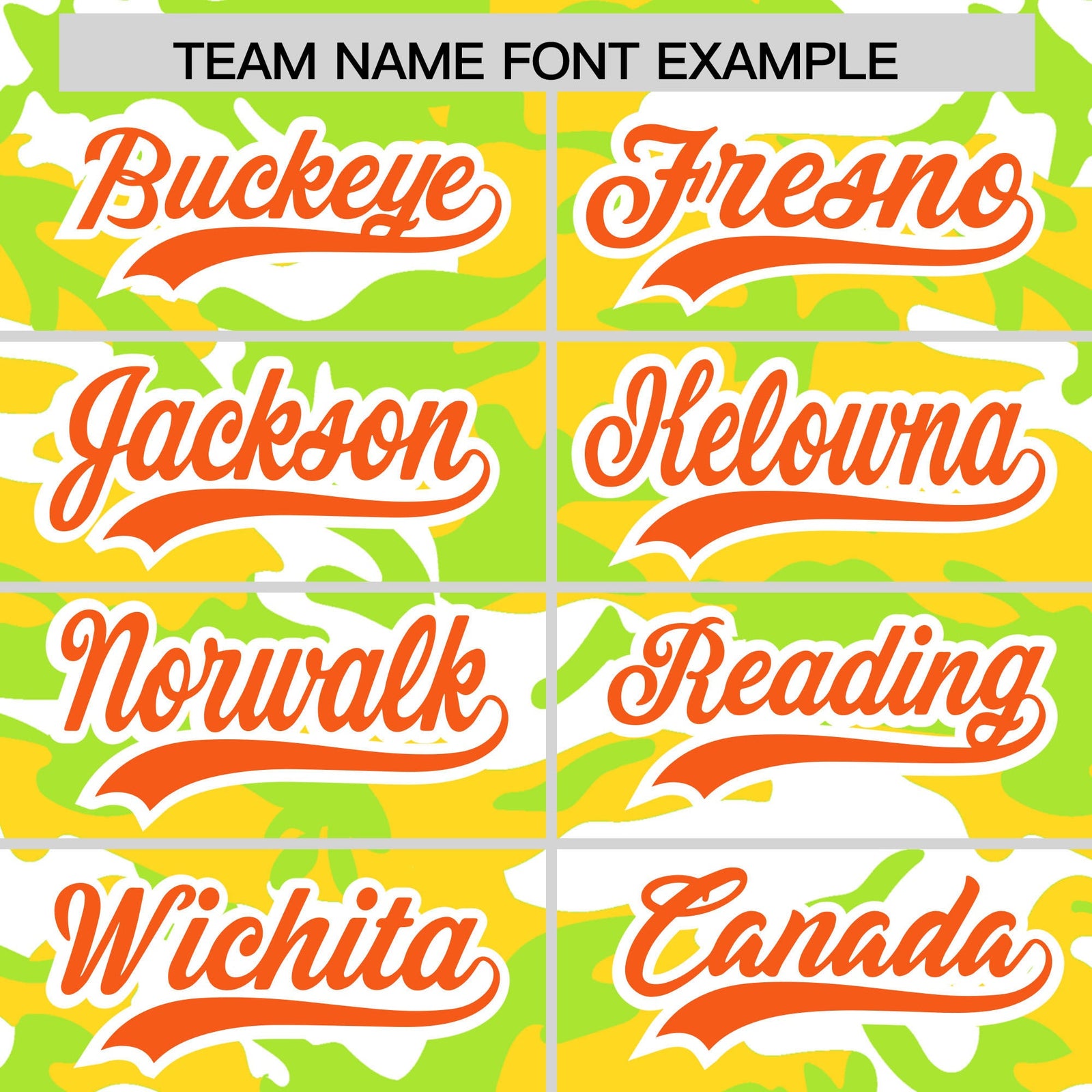 Custom Neon Green Gold White Camo Gradient Fashion Baseball Jersey | Perfect for Training,Sublimation Printed & Stitched,Add Name and Numbern,Perfect for Teams | KXKSHOP