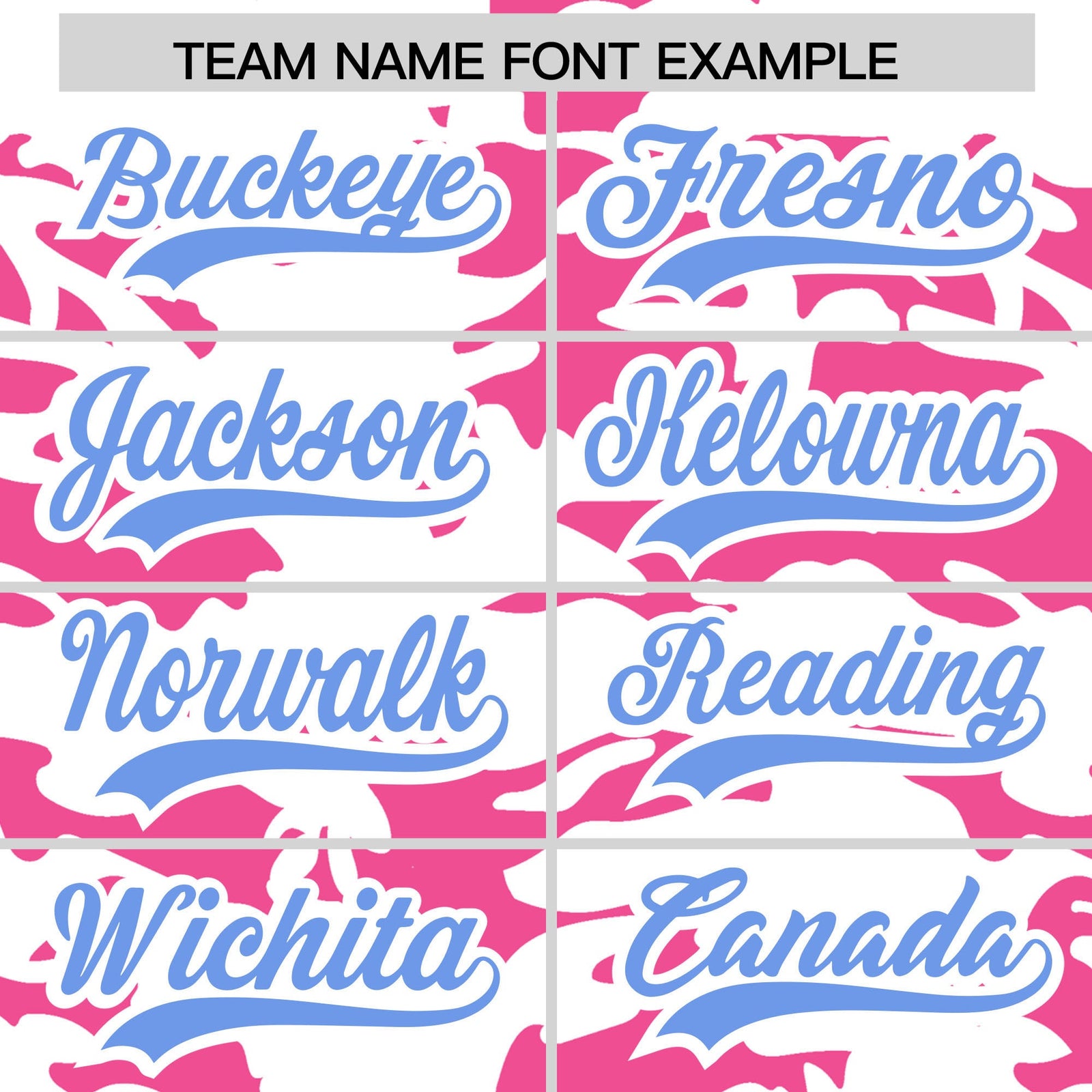 Custom White Pink Light Blue Camo Gradient Fashion Baseball Jersey | Perfect for Training,Sublimation Printed & Stitched,Add Name and Numbern,Perfect for Teams | KXKSHOP