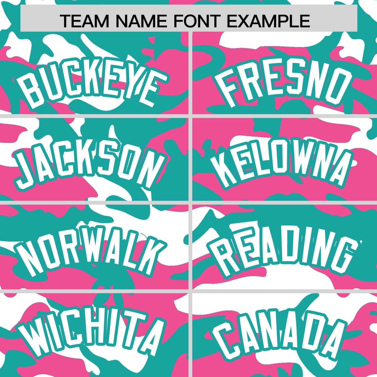 Custom Aqua Pink White Camo Gradient Fashion Baseball Jersey | Perfect for Training,Sublimation Printed & Stitched,Add Name and Numbern,Perfect for Teams | KXKSHOP