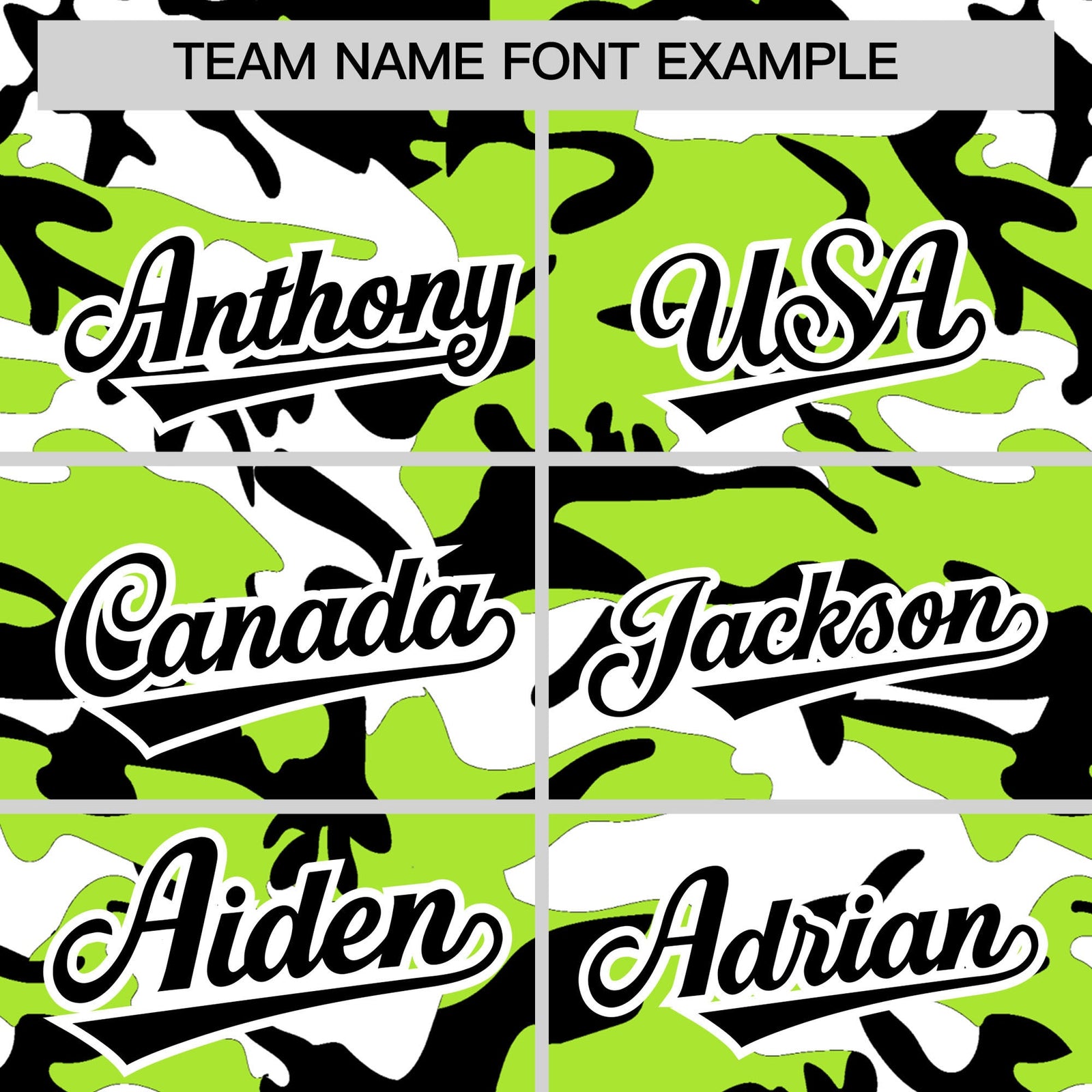 Custom Neon Green Black White Camo Gradient Fashion Baseball Jersey | Perfect for Training,Sublimation Printed & Stitched,Add Name and Numbern,Perfect for Teams | KXKSHOP