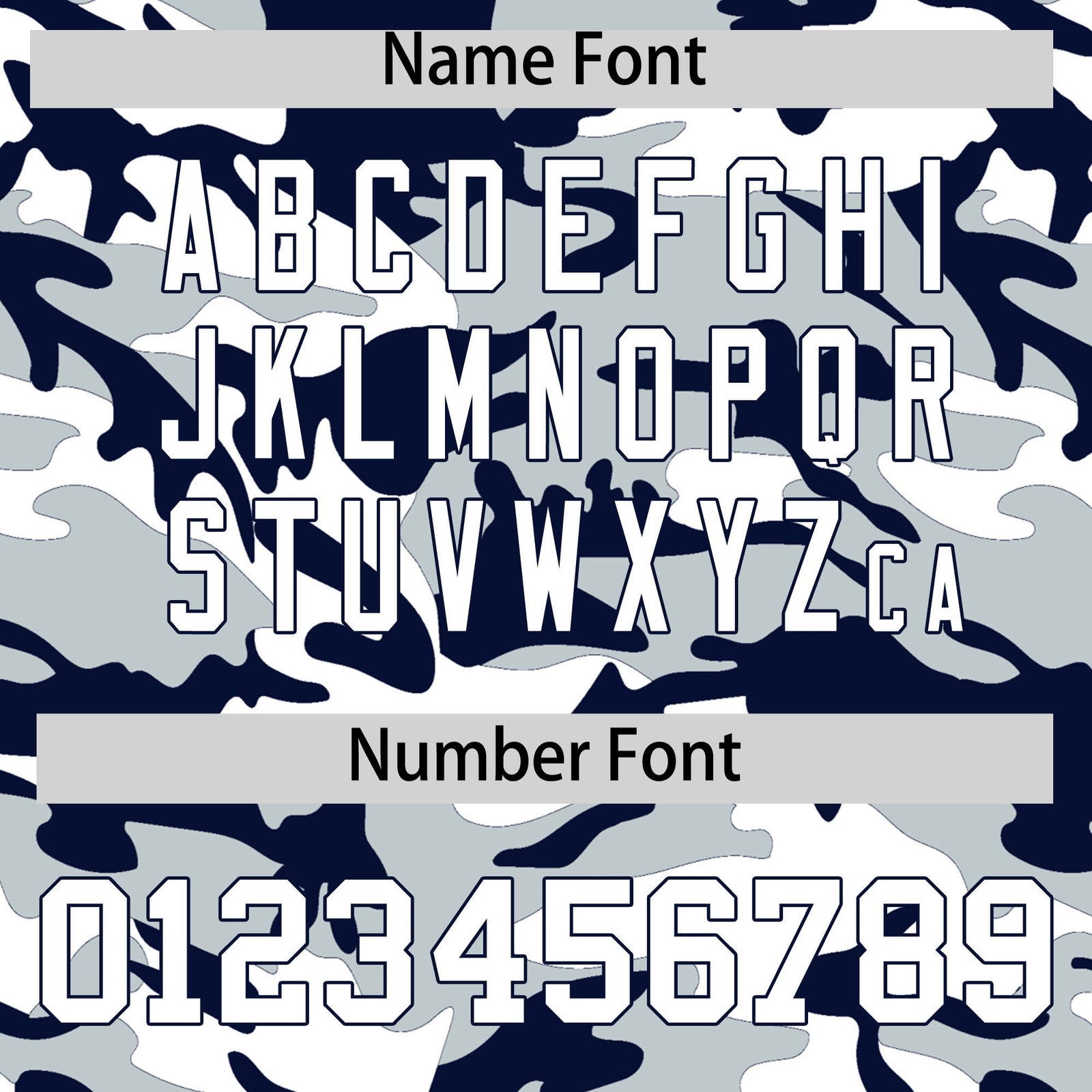 Custom Silver Navy White Camo Gradient Fashion Baseball Jersey | Perfect for Training,Sublimation Printed & Stitched,Add Name and Numbern,Perfect for Teams | KXKSHOP