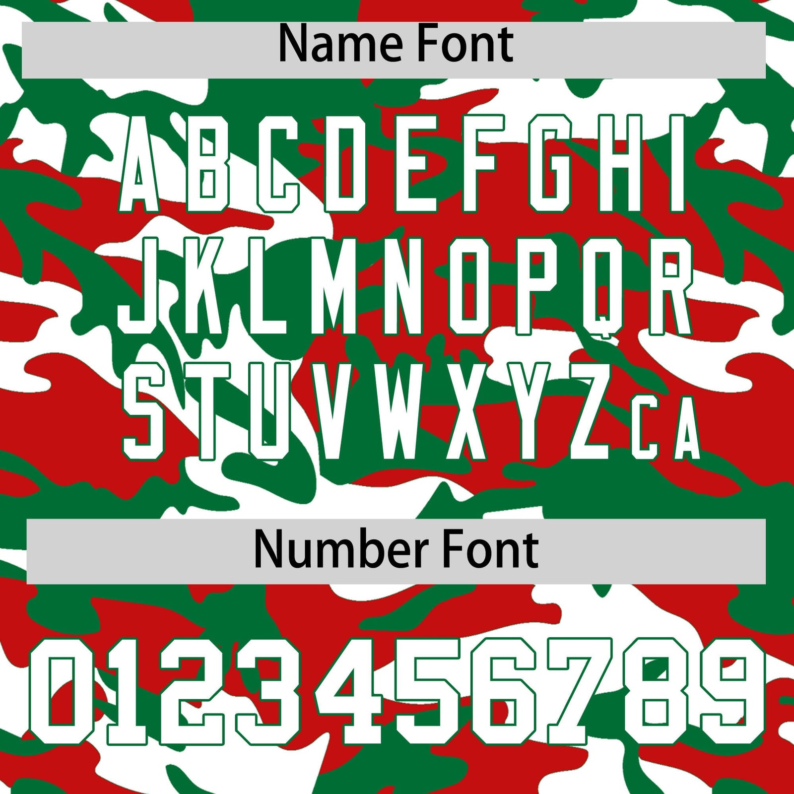 Custom Red Kelly Green White Camo Gradient Fashion Baseball Jersey | Perfect for Training,Sublimation Printed & Stitched,Add Name and Numbern,Perfect for Teams | KXKSHOP