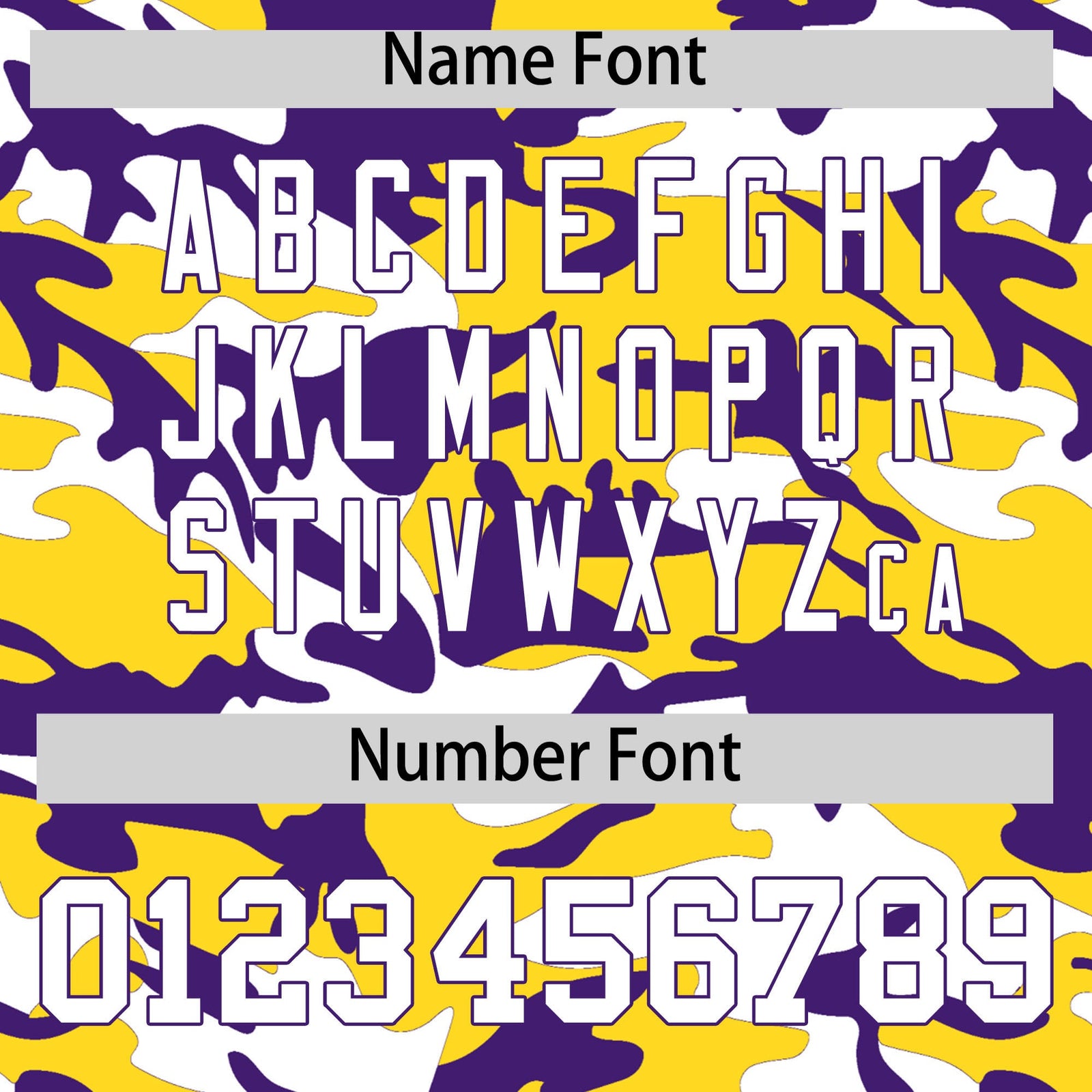 Custom Gold Purple White Camo Gradient Fashion Baseball Jersey | Perfect for Training,Sublimation Printed & Stitched,Add Name and Numbern,Perfect for Teams | KXKSHOP