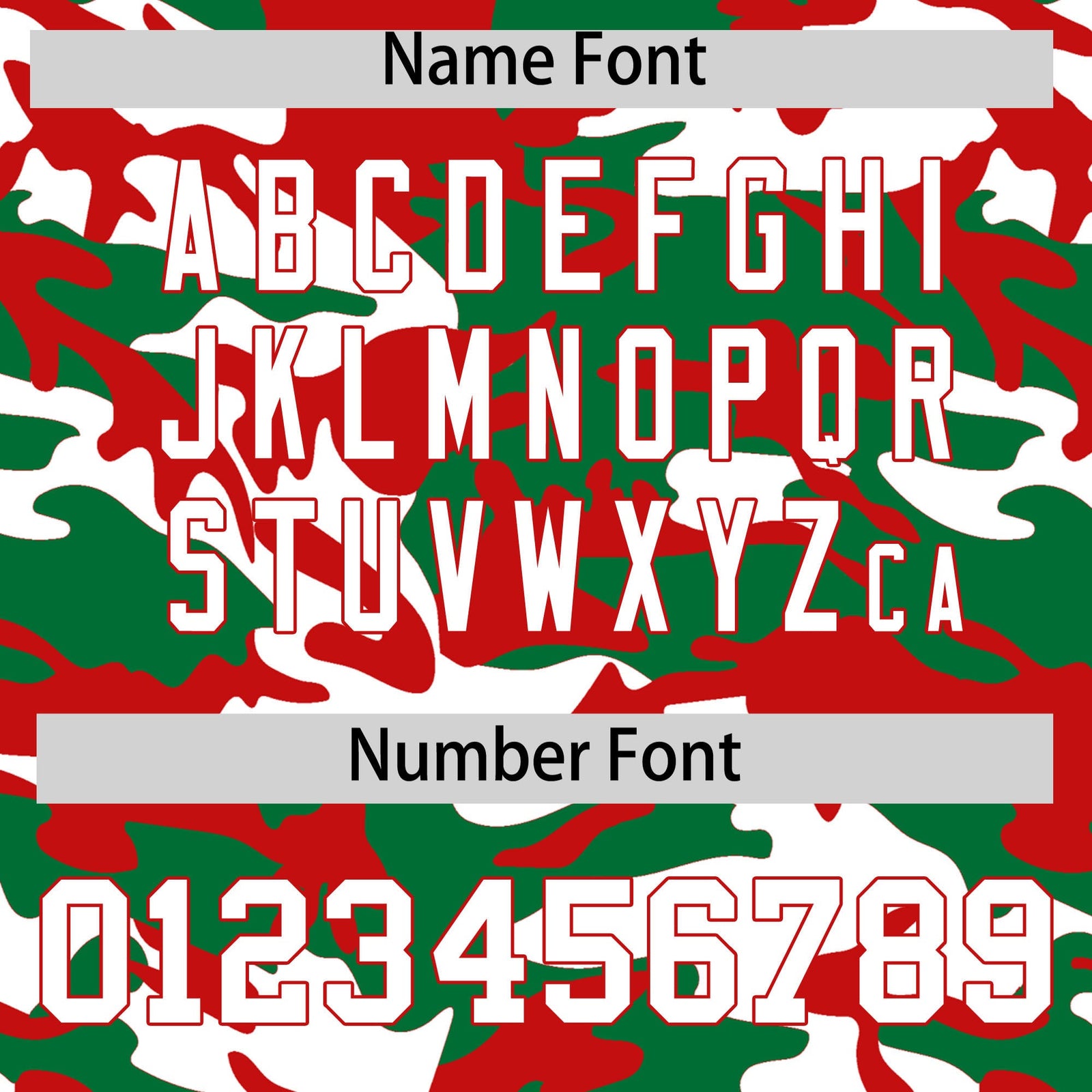 Custom Kelly Green Red White Camo Gradient Fashion Baseball Jersey | Perfect for Training,Sublimation Printed & Stitched,Add Name and Numbern,Perfect for Teams | KXKSHOP