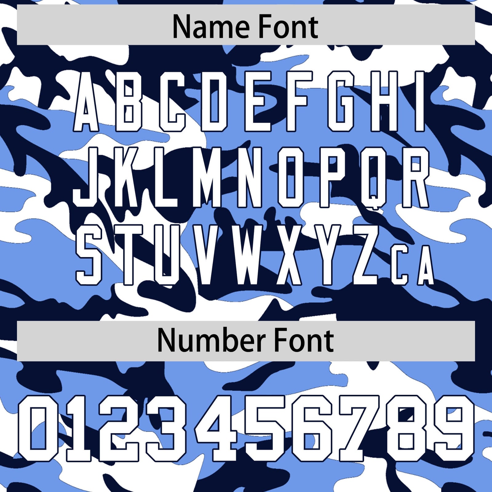 Custom Light Blue Navy White Camo Gradient Fashion Baseball Jersey | Perfect for Training,Sublimation Printed & Stitched,Add Name and Numbern,Perfect for Teams | KXKSHOP