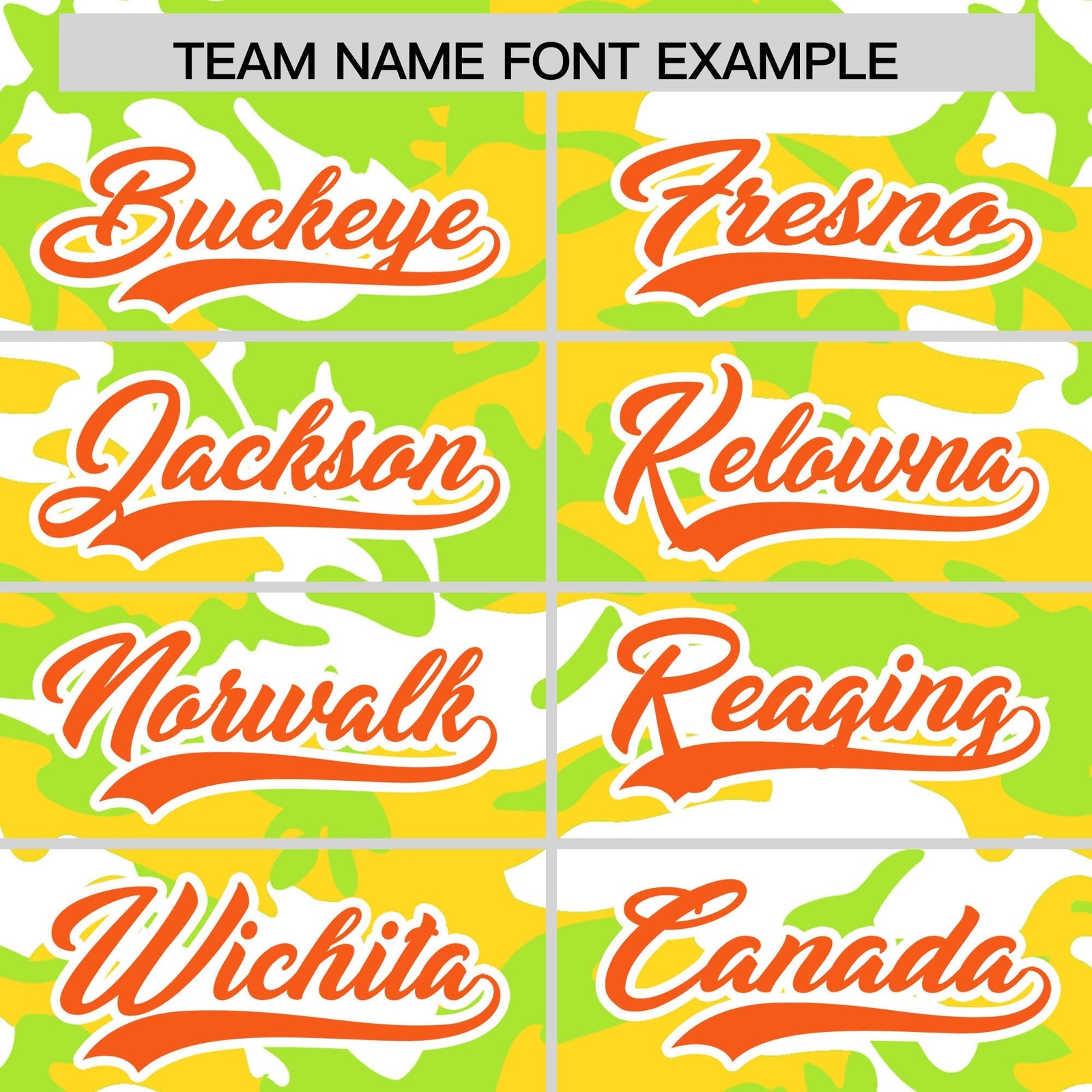 Custom Neon Green Gold White Camo Gradient Fashion Baseball Jersey | Perfect for Training,Sublimation Printed & Stitched,Add Name and Numbern,Perfect for Teams | KXKSHOP