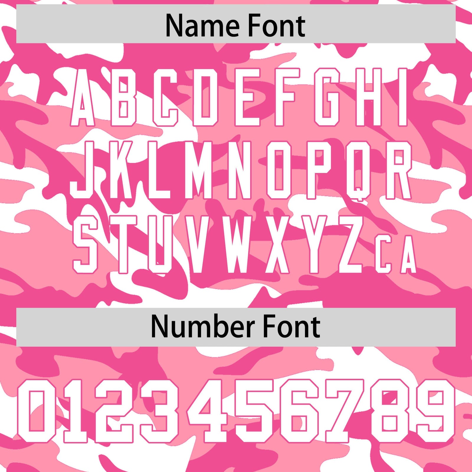 Custom Light Pink Pink White Camo Gradient Fashion Baseball Jersey