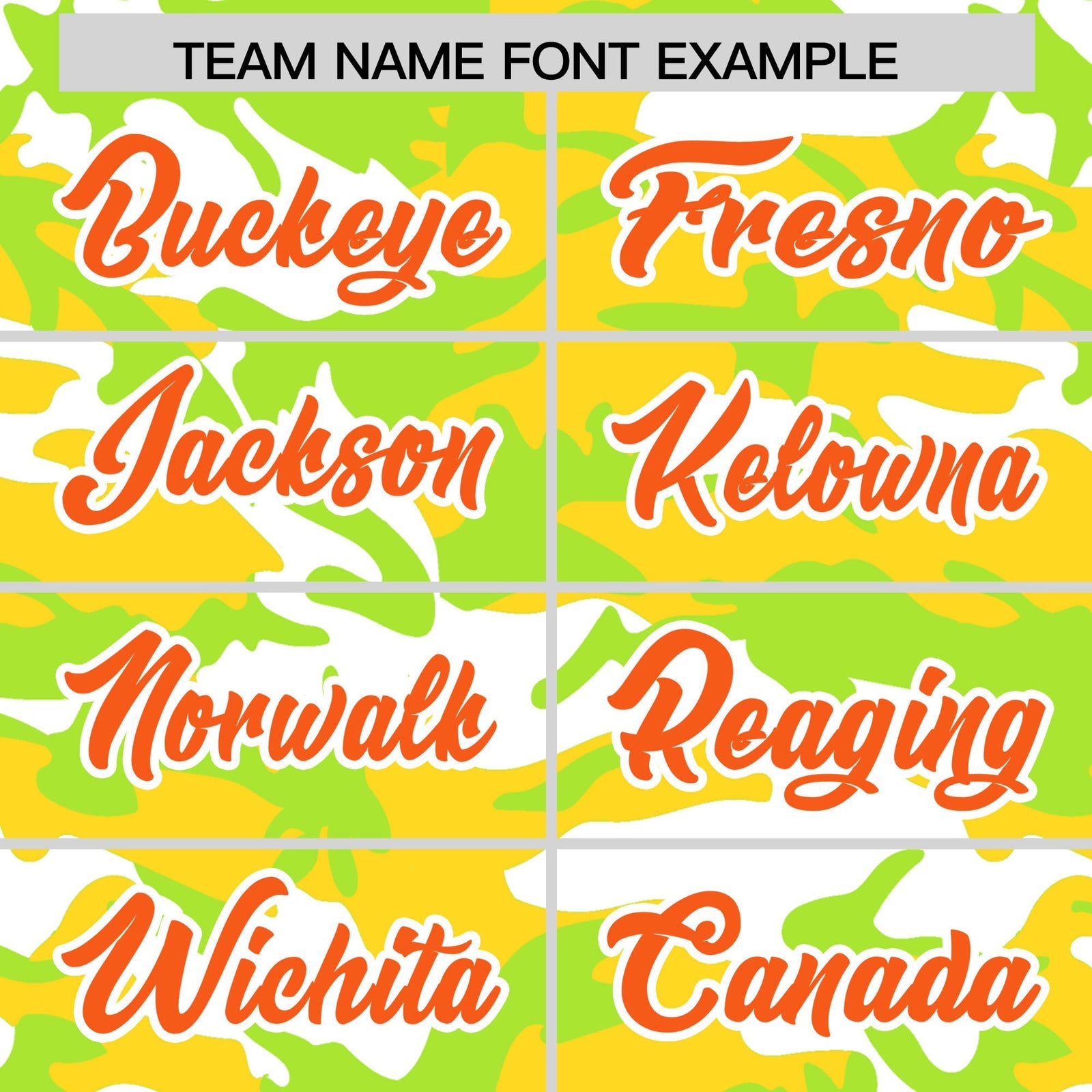 Custom Neon Green Gold White Camo Gradient Fashion Baseball Jersey | Perfect for Training,Sublimation Printed & Stitched,Add Name and Numbern,Perfect for Teams | KXKSHOP