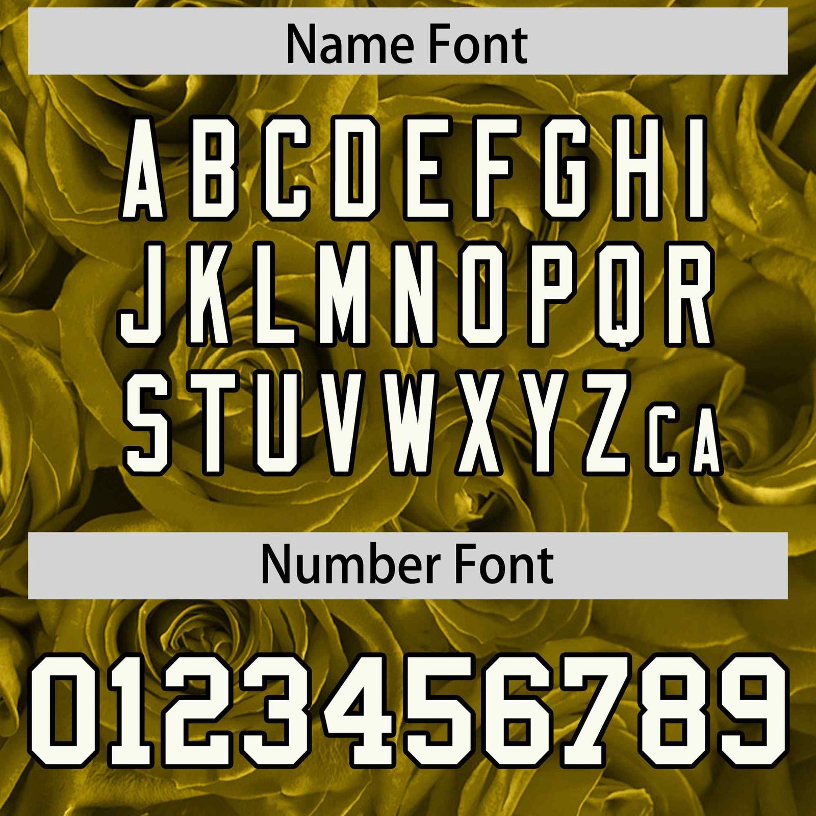 Custom Old Gold Black Split Rose Print Authentic Baseball Jersey