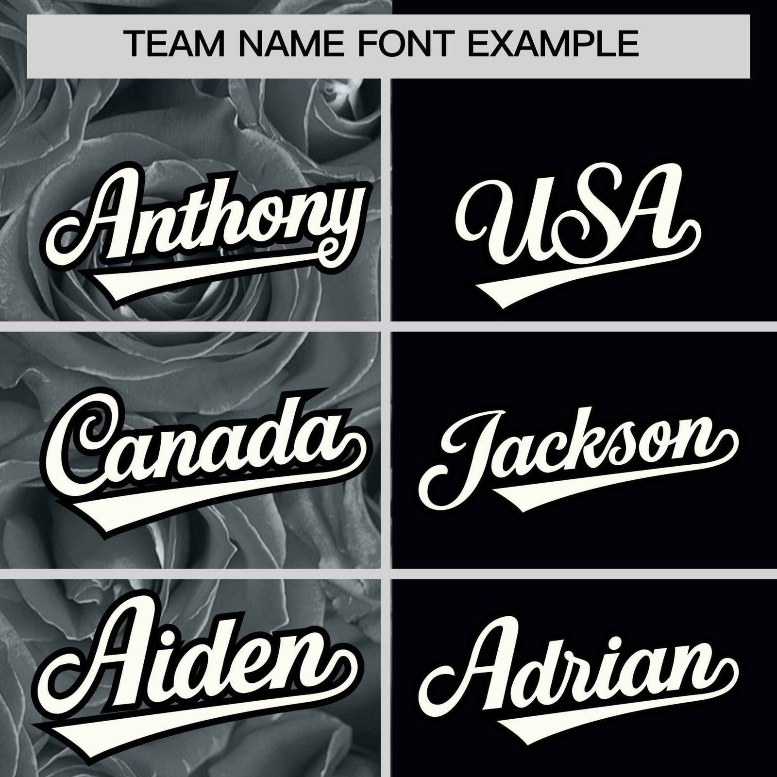 Custom Silver Black Split Rose Print Authentic Baseball Jersey