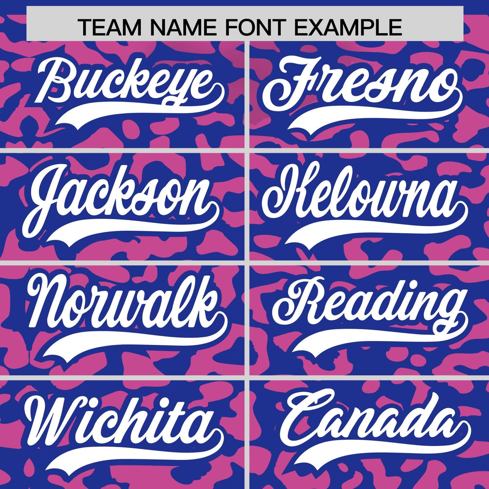 Custom Royal Pink Leopard Print Pattern Authentic Baseball Jersey
