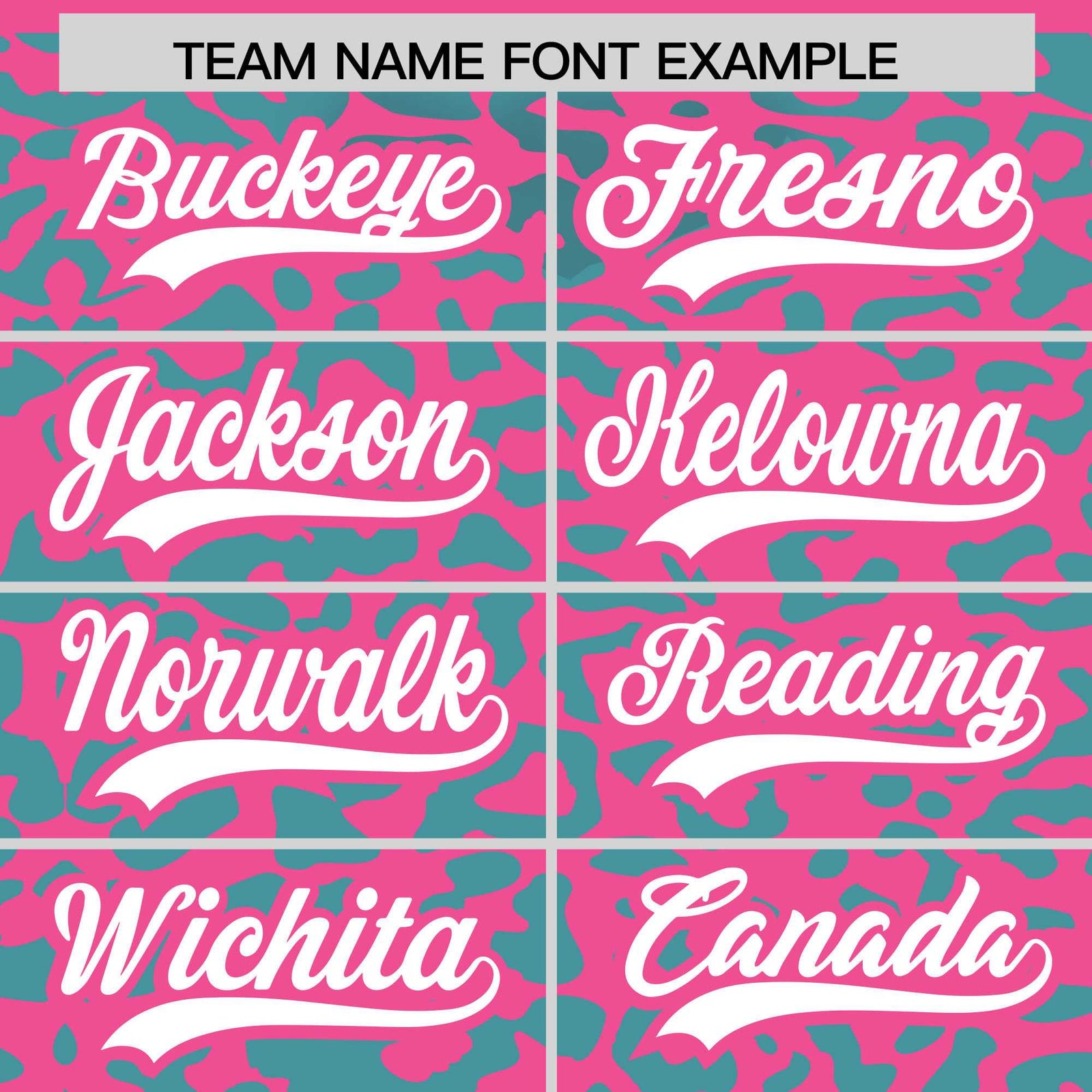 Custom Pink Aqua Leopard Print Pattern Authentic Baseball Jersey