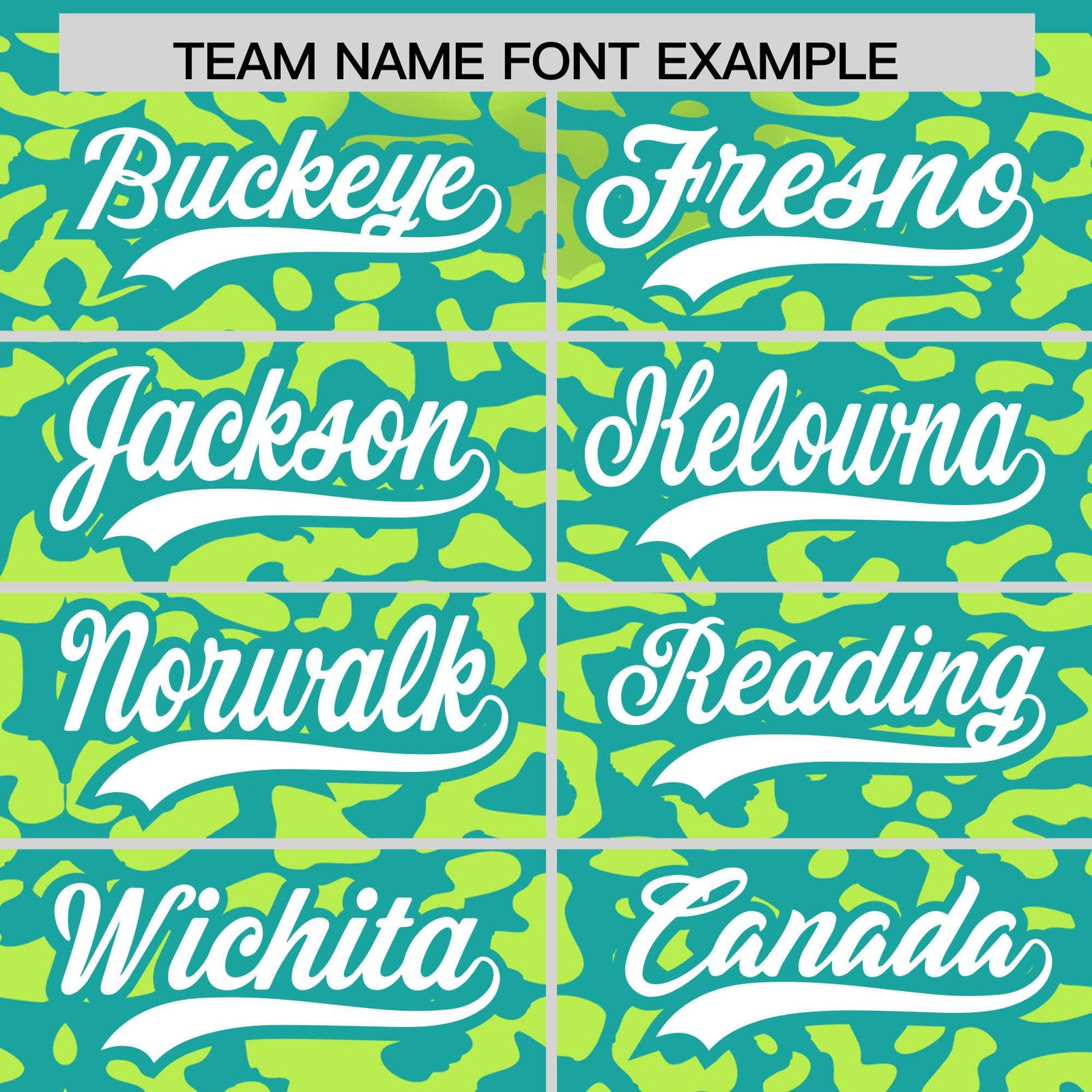 Custom Aqua Fluorescent Green Leopard Print Pattern Authentic Baseball Jersey