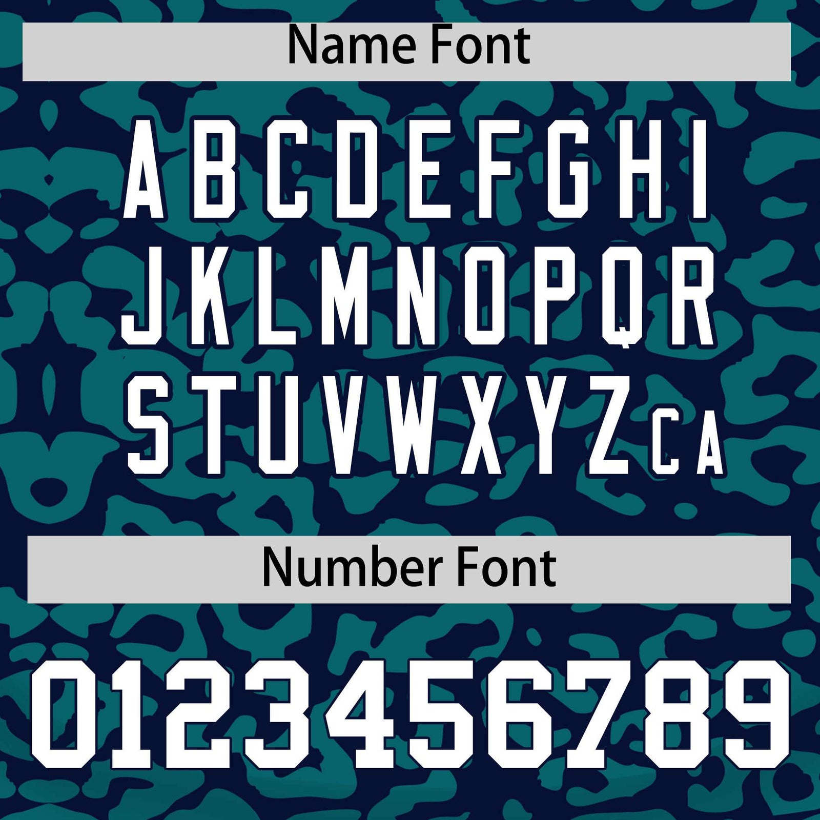 Custom Navy Aqua Leopard Print Pattern Authentic Baseball Jersey