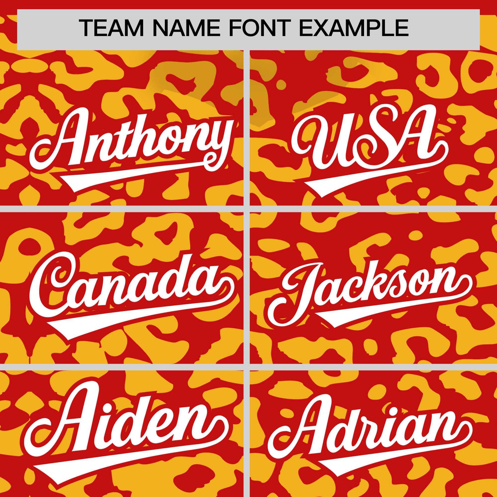 Custom Red Gold Leopard Print Pattern Authentic Baseball Jersey