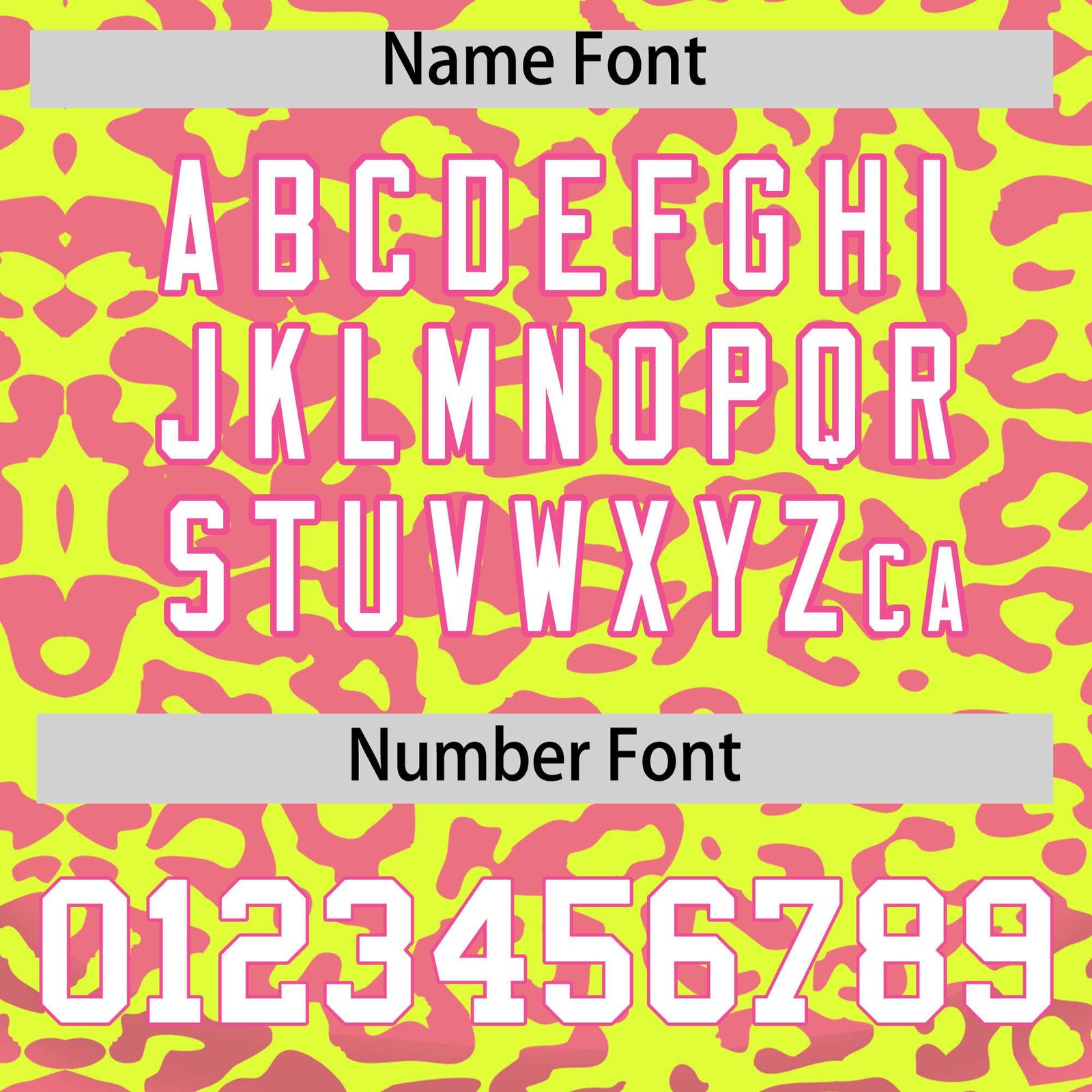 Custom Fluorescent Green Pink Leopard Print Pattern Authentic Baseball Jersey