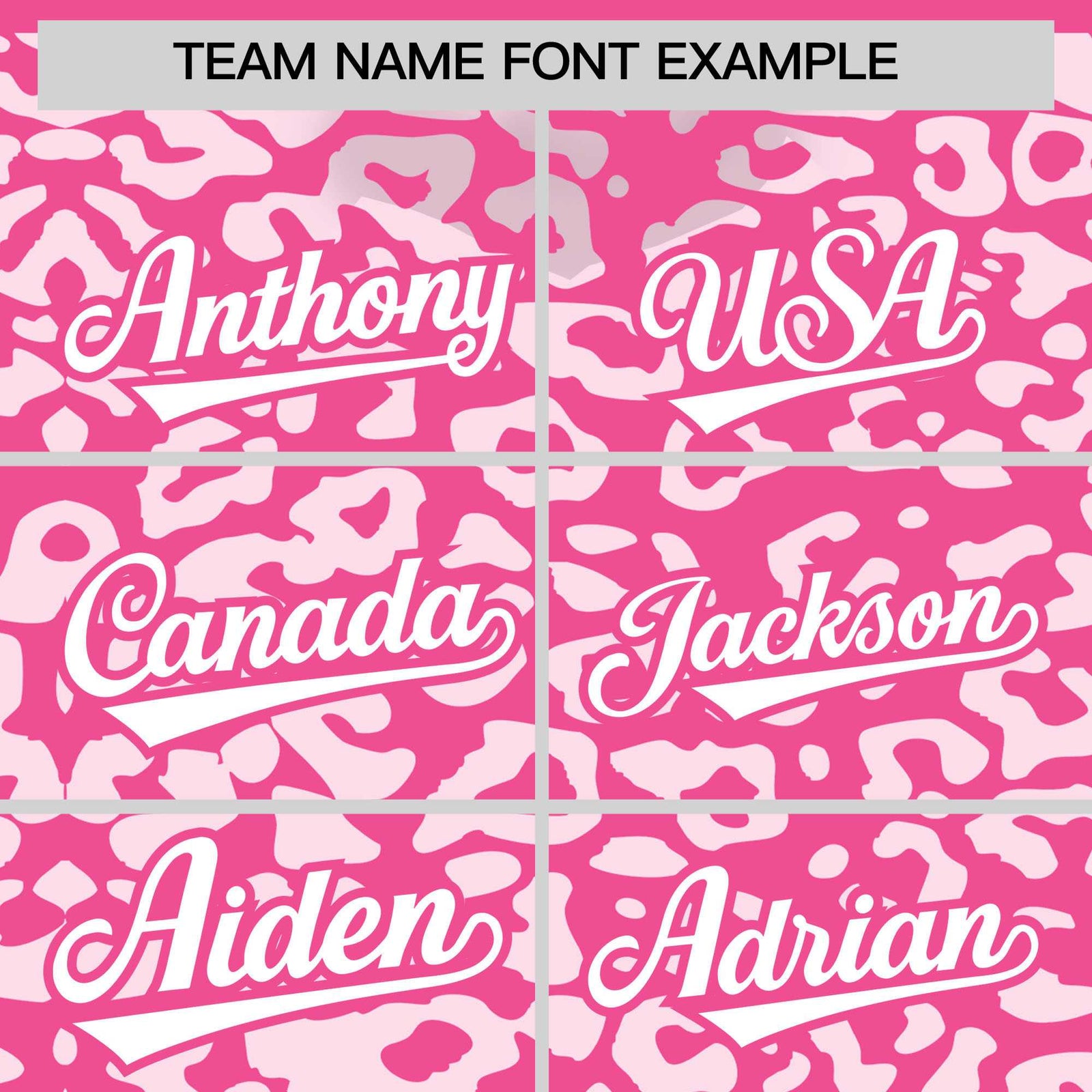 Custom Pink White Leopard Print Pattern Authentic Baseball Jersey