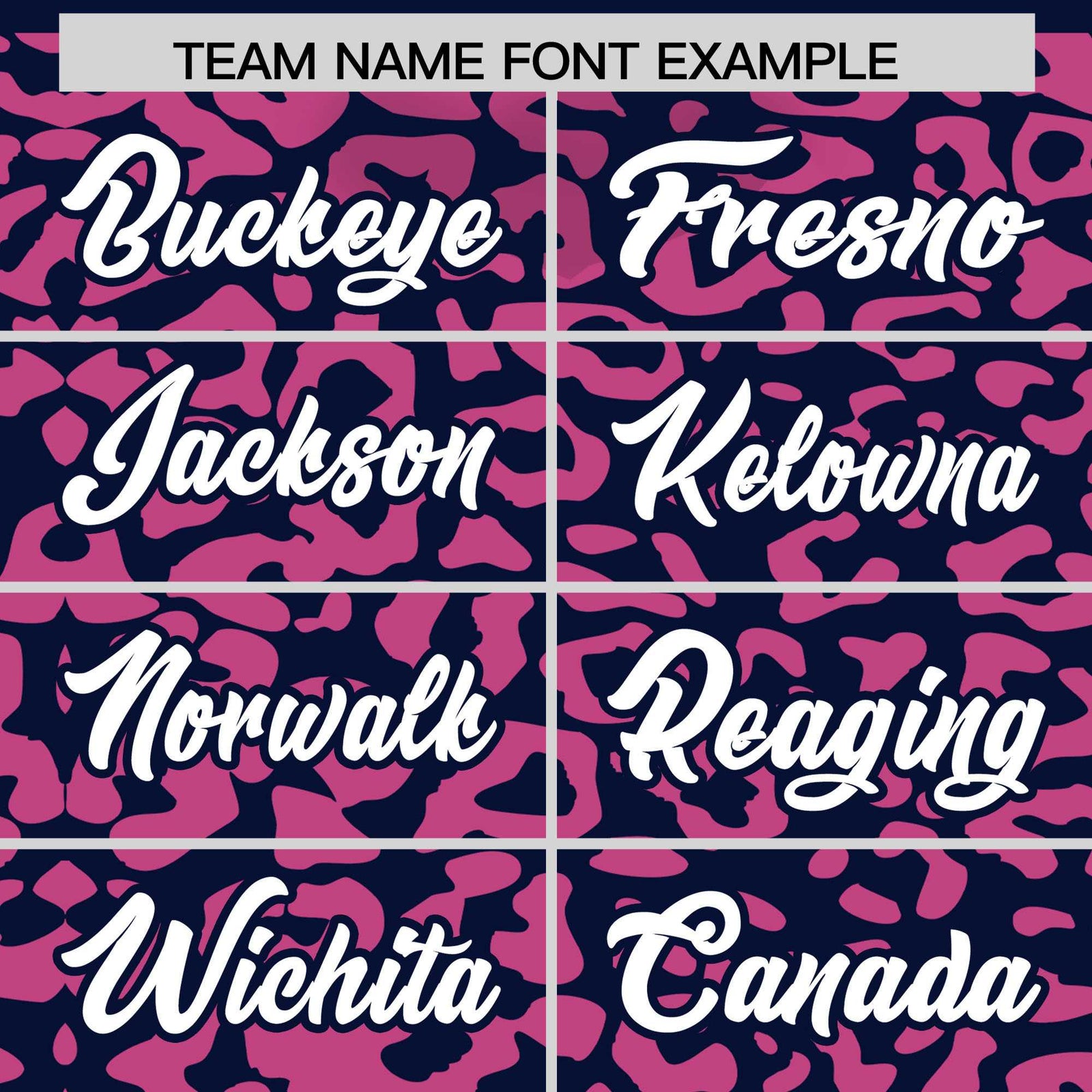 Custom Navy Pink Leopard Print Pattern Authentic Baseball Jersey