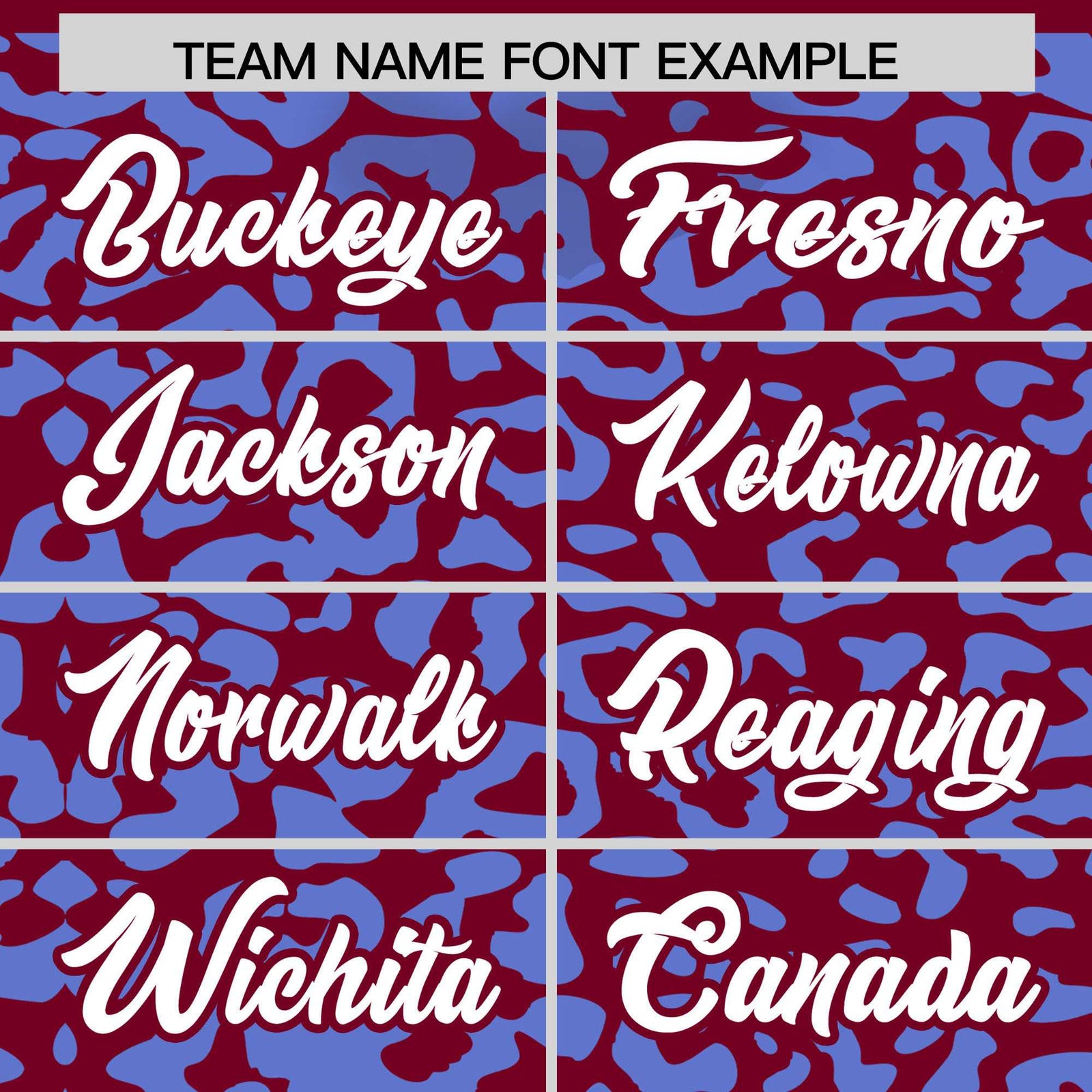 Custom Crimson Light Blue Leopard Print Pattern Authentic Baseball Jersey