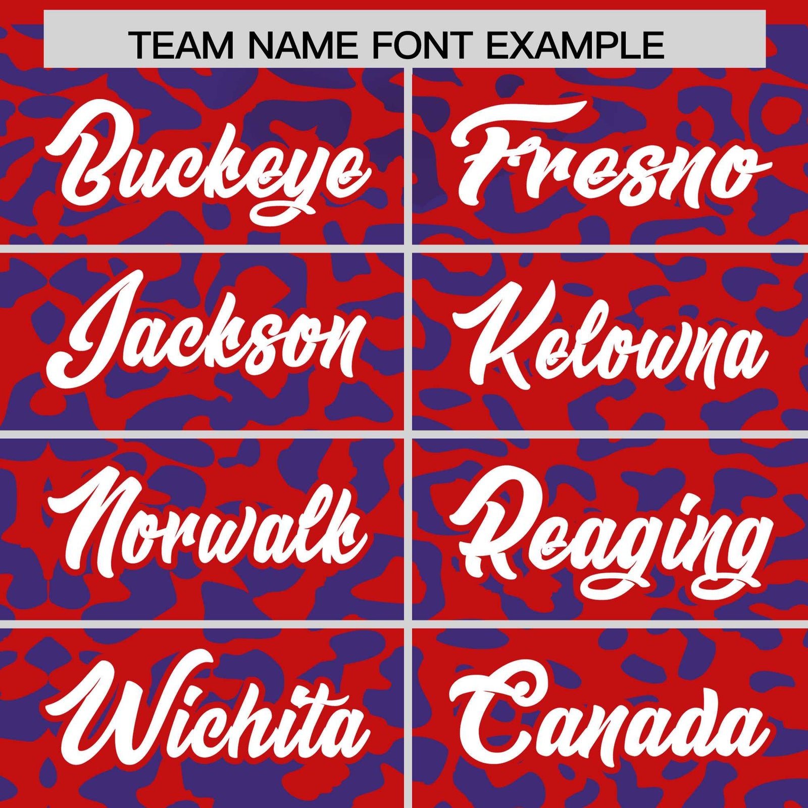 Custom Red Royal Leopard Print Pattern Authentic Baseball Jersey