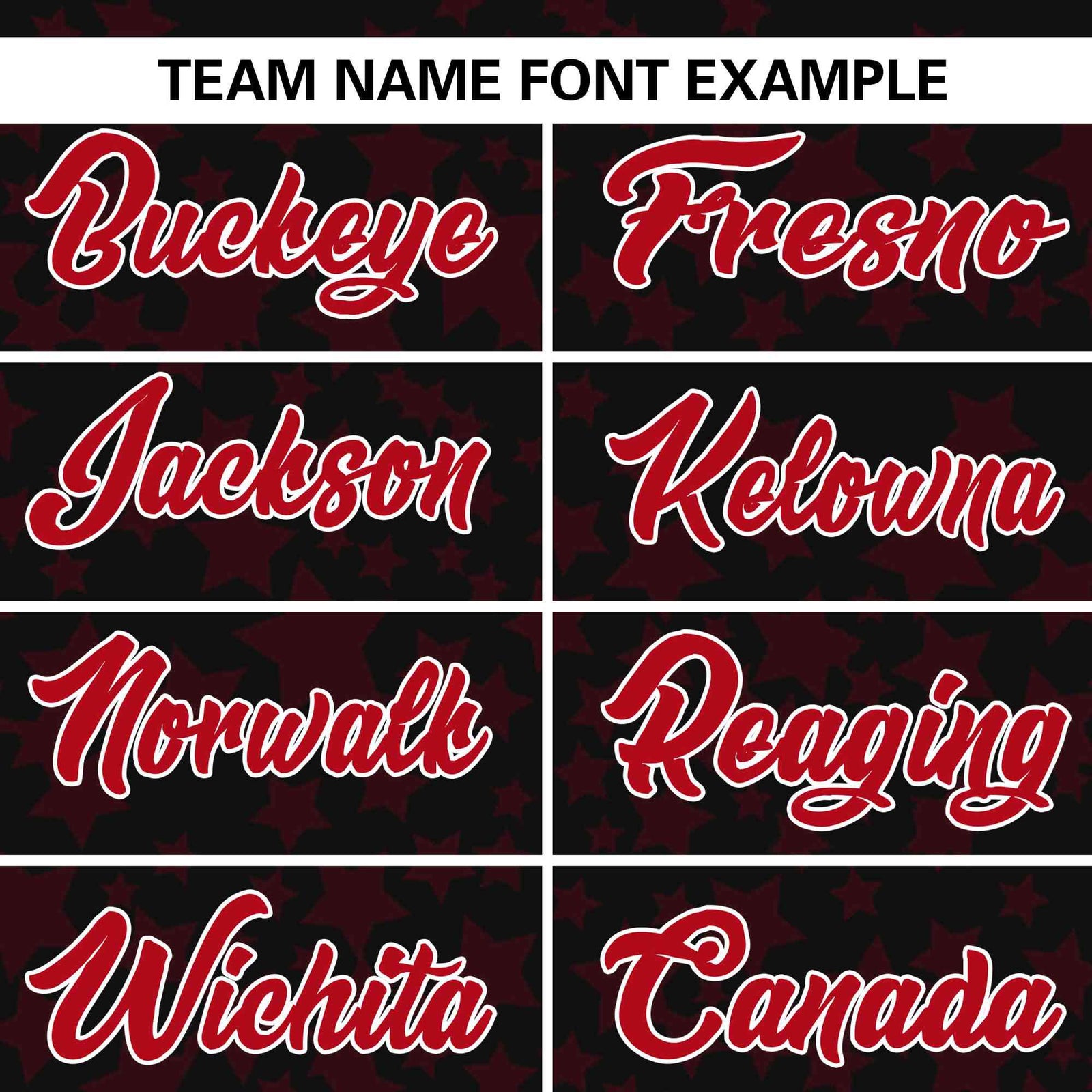 Custom Black Red Personalized Star Graffiti Pattern Authentic Baseball Jersey