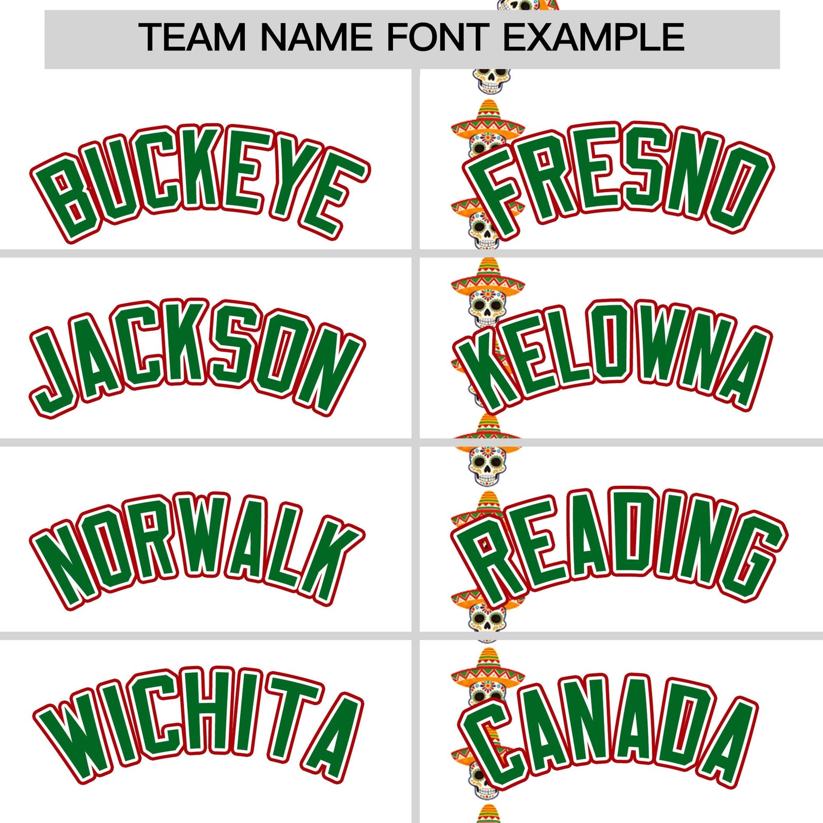 Custom White Kelly Green Red Graffiti Pattern Mexican style Stretch Fabric Baseball Jersey| KXKSHOP
