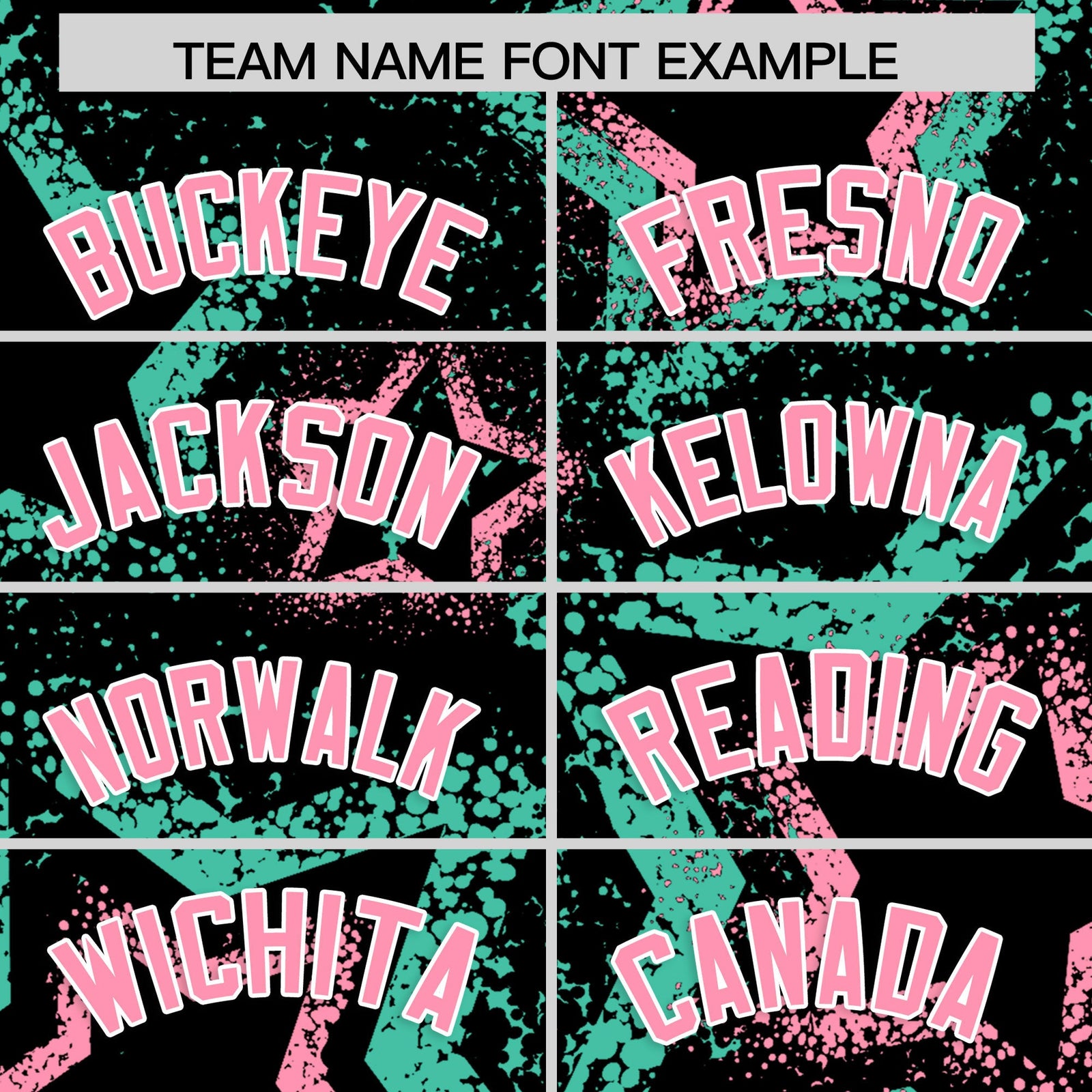 Custom Black Light Pink White Star-Shaped Ink Texture Graffiti Pattern Baseball Jersey | Sublimation Printed & Stitched,Add Name and Numbern,Perfect for Parties,Perfect for Training | KXKSHOP