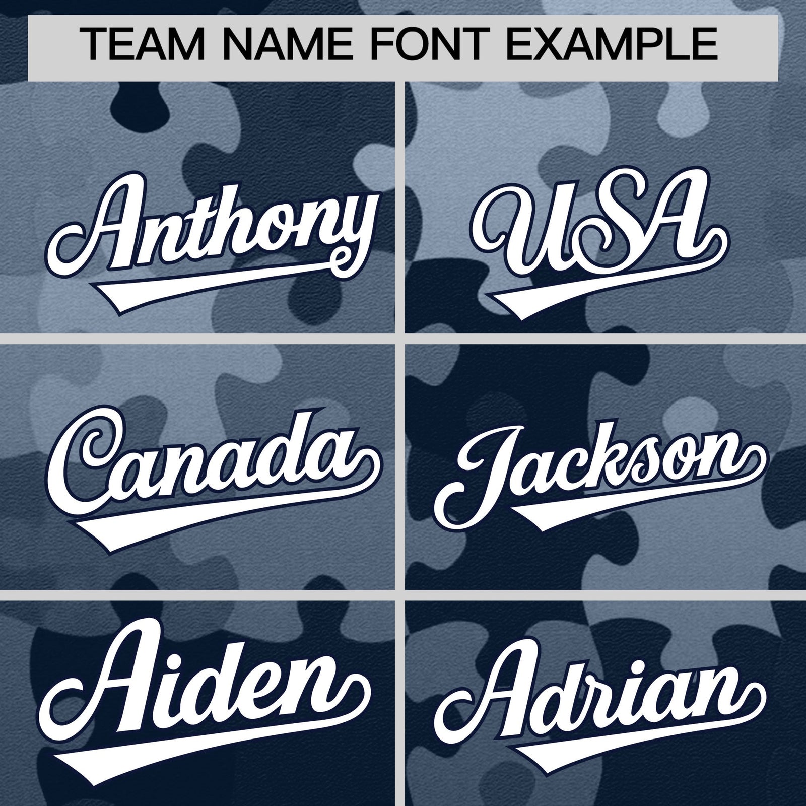 Custom White Navy Puzzle Elements Baseball Jersey | Sublimation Printed & Stitched,Add Name and Numbern,Perfect for Teams | KXKSHOP