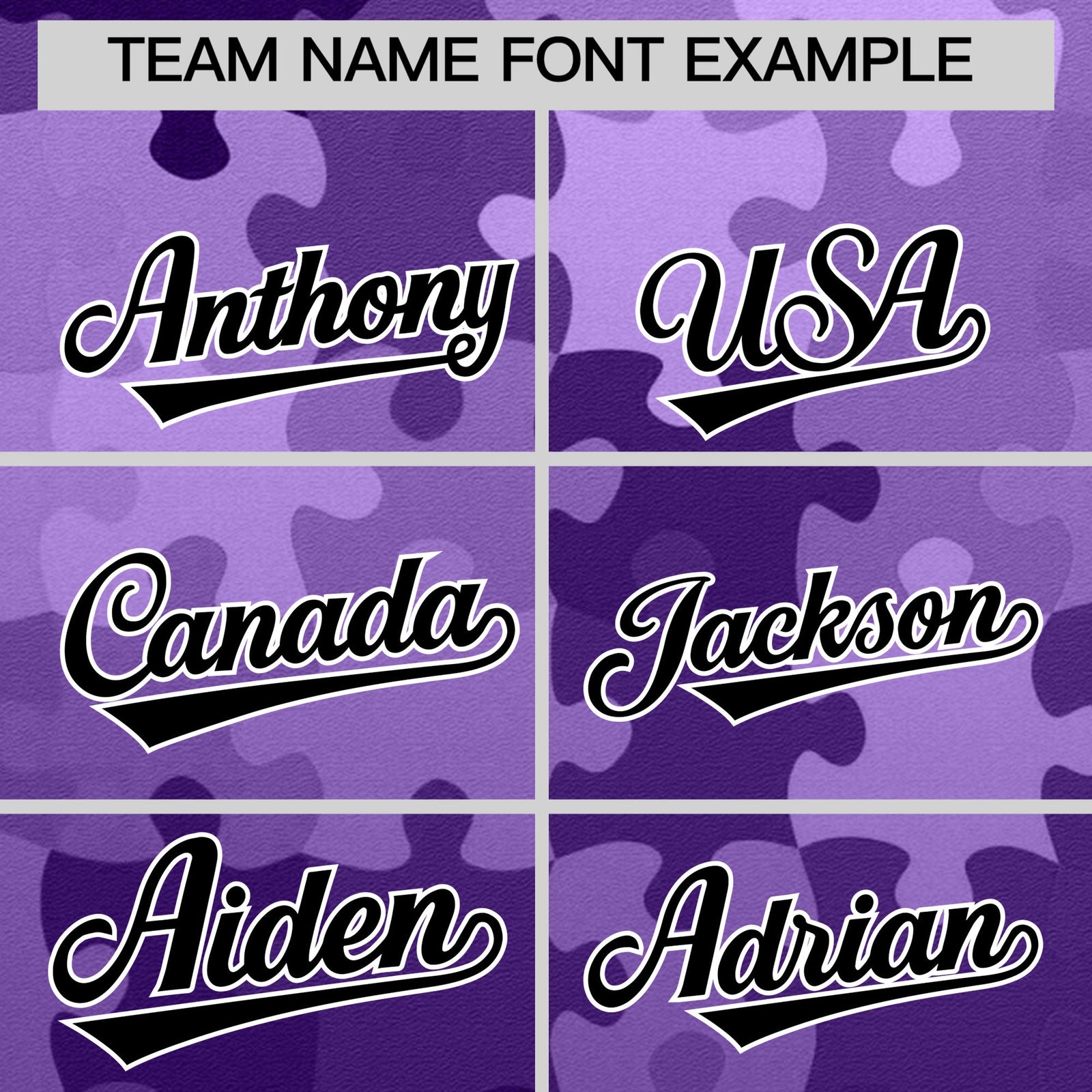 Custom Purple Black White Puzzle Elements Baseball Jersey | Sublimation Printed & Stitched,Add Name and Numbern,Perfect for Teams | KXKSHOP
