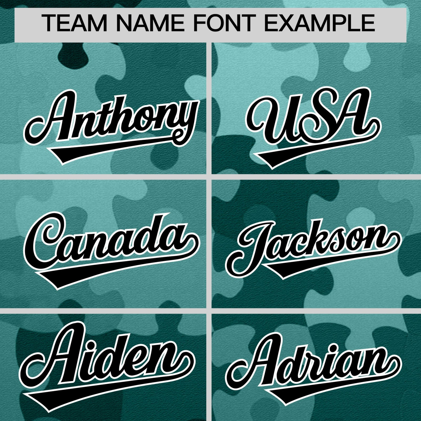 Custom Aqua Black White Puzzle Elements Baseball Jersey | Sublimation Printed & Stitched,Add Name and Numbern,Perfect for Teams | KXKSHOP