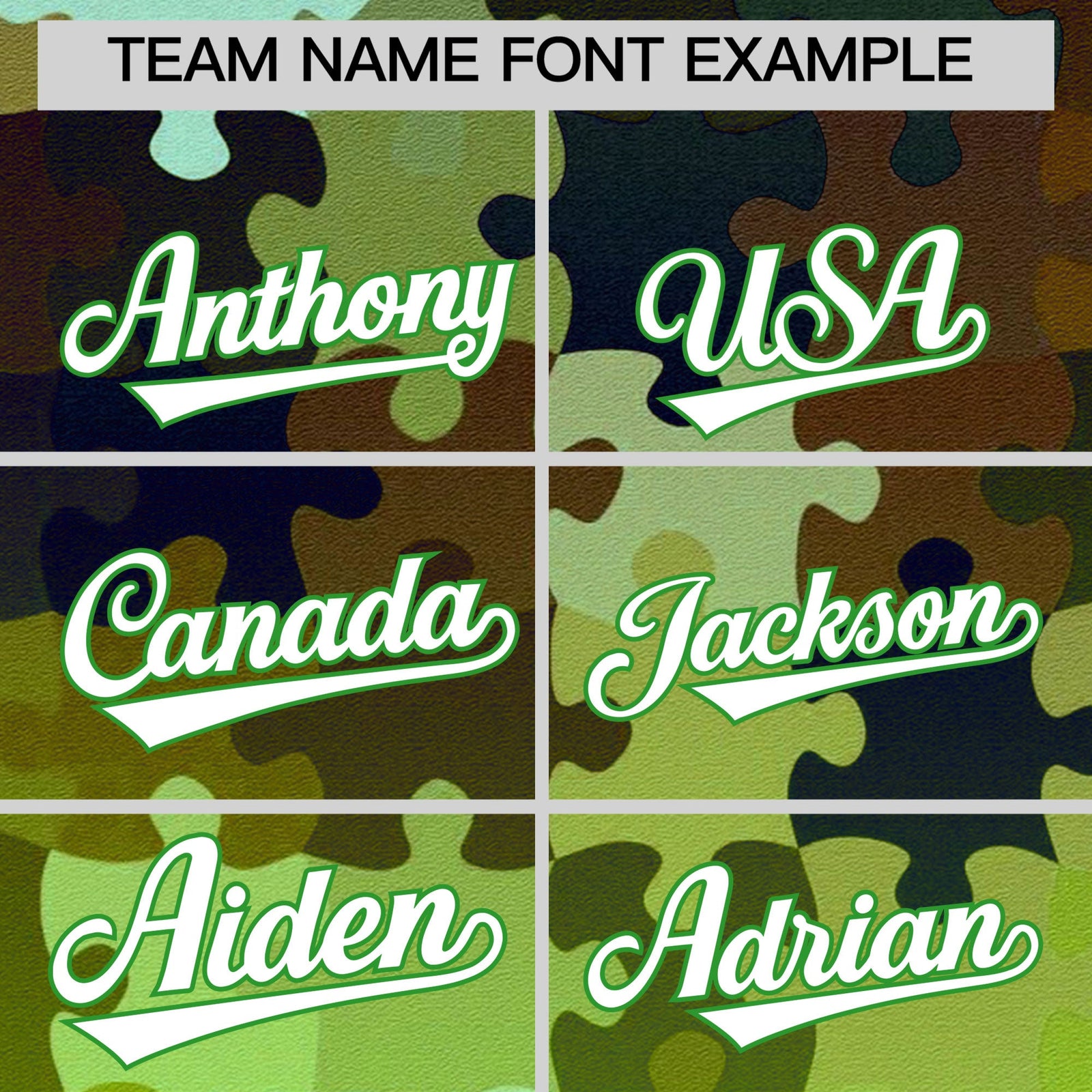 Custom Light Green White Puzzle Elements Baseball Jersey | Sublimation Printed & Stitched,Add Name and Numbern,Perfect for Teams | KXKSHOP