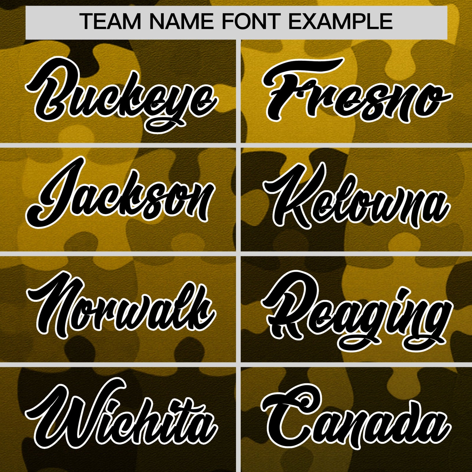 Custom Gold Black White Puzzle Elements Baseball Jersey | Sublimation Printed & Stitched,Add Name and Numbern,Perfect for Teams | KXKSHOP