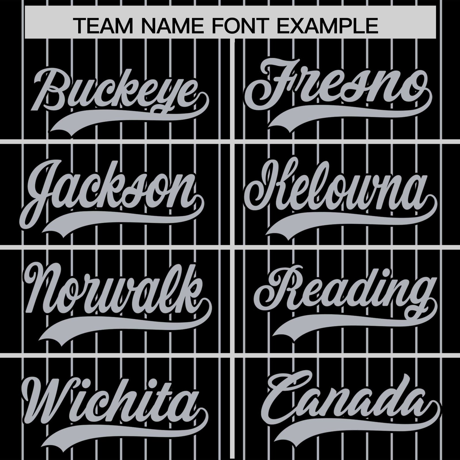 Custom Black Gray Pinstripe Personalized Two-Tone Authentic Baseball Jersey