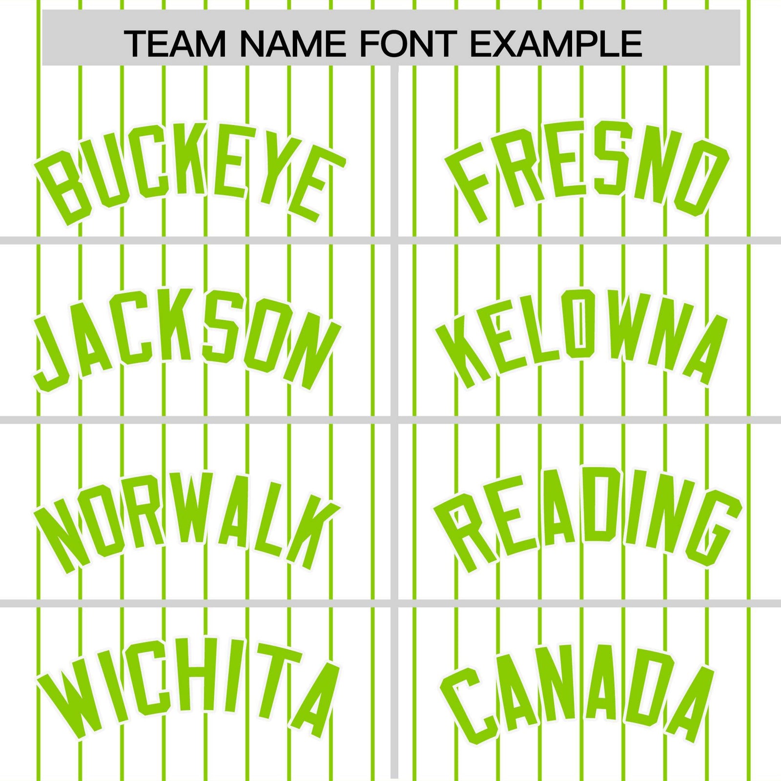 Custom White Neon Green Pinstripe Personalized Two-Tone Authentic Baseball Jersey