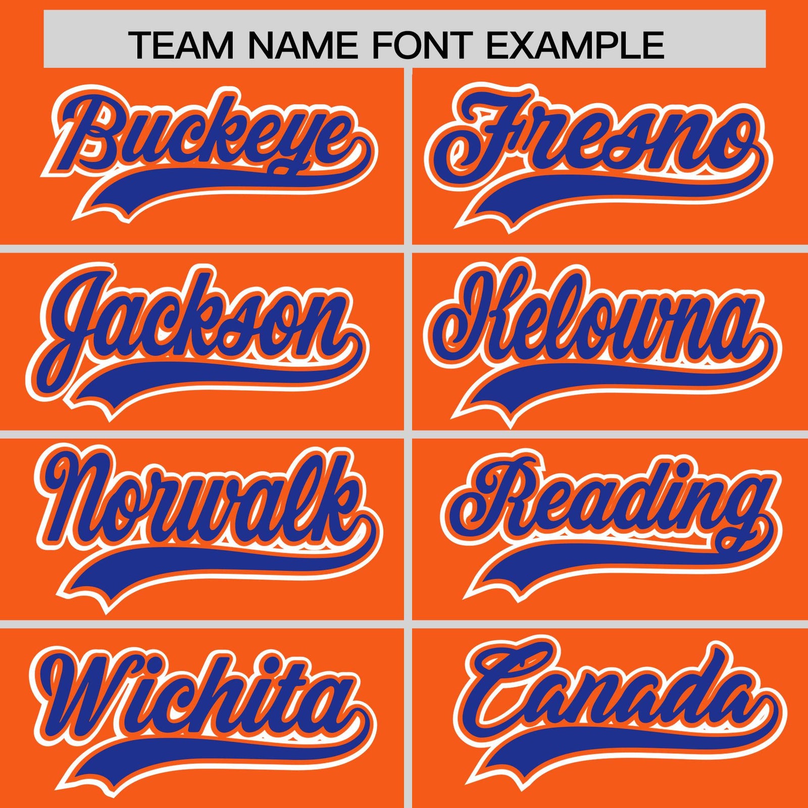Custom Orange Royal Personalized Color Block Authentic Baseball jersey