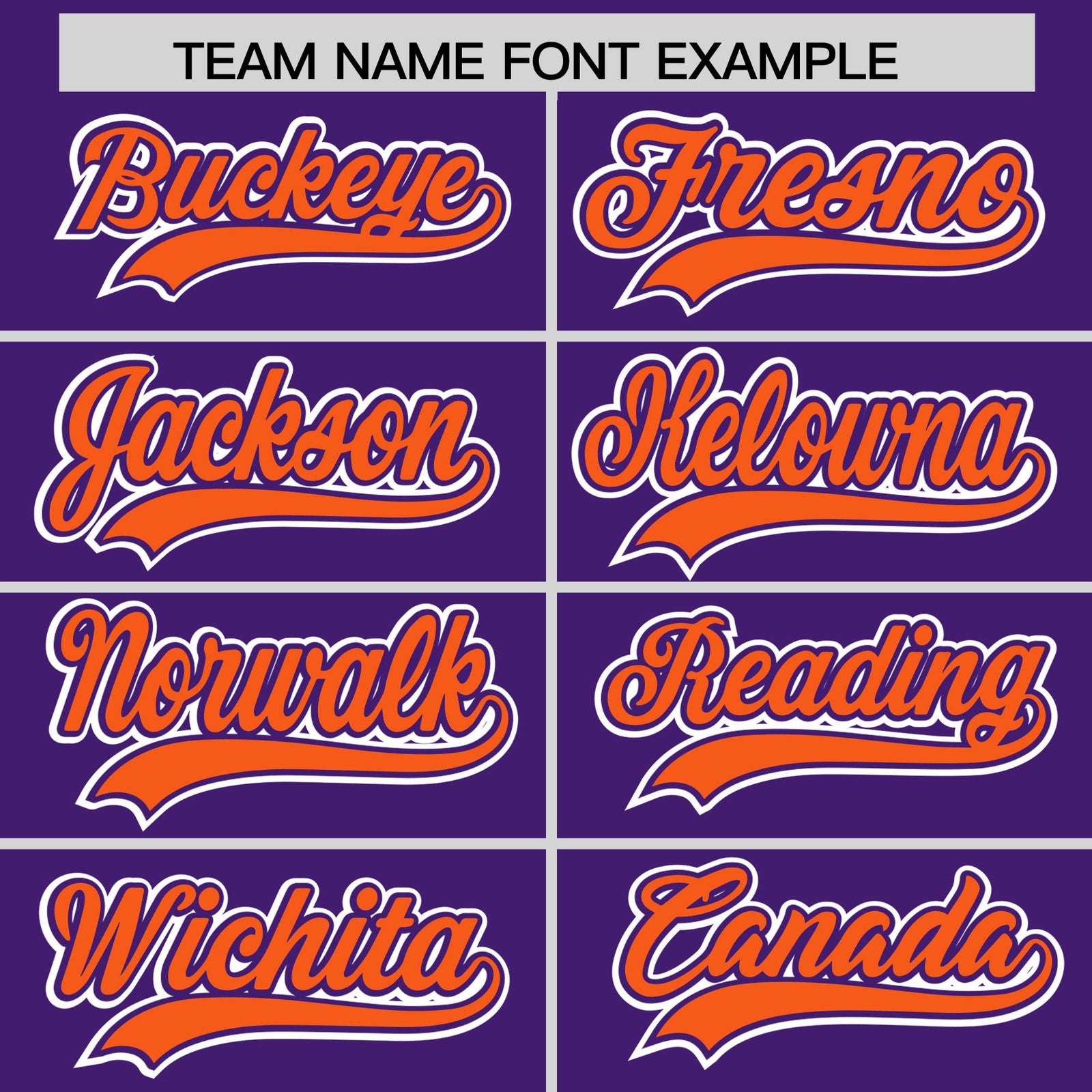 Custom Purple Orange Personalized Color Block Authentic Baseball jersey