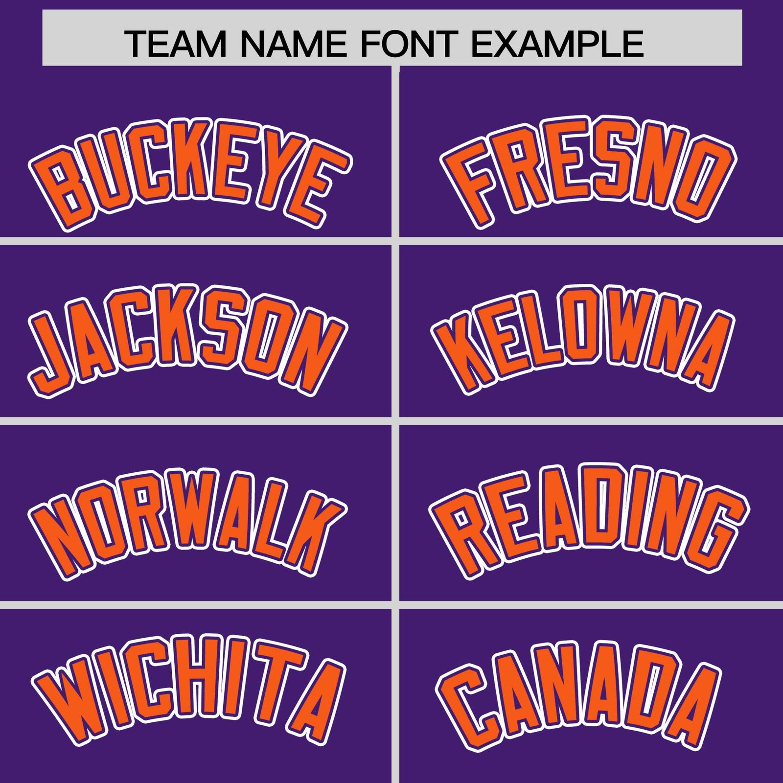 Custom Purple Orange Personalized Color Block Authentic Baseball jersey