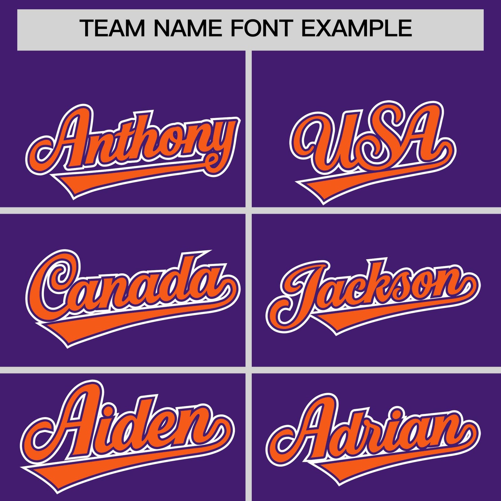 Custom Purple Orange Personalized Color Block Authentic Baseball jersey
