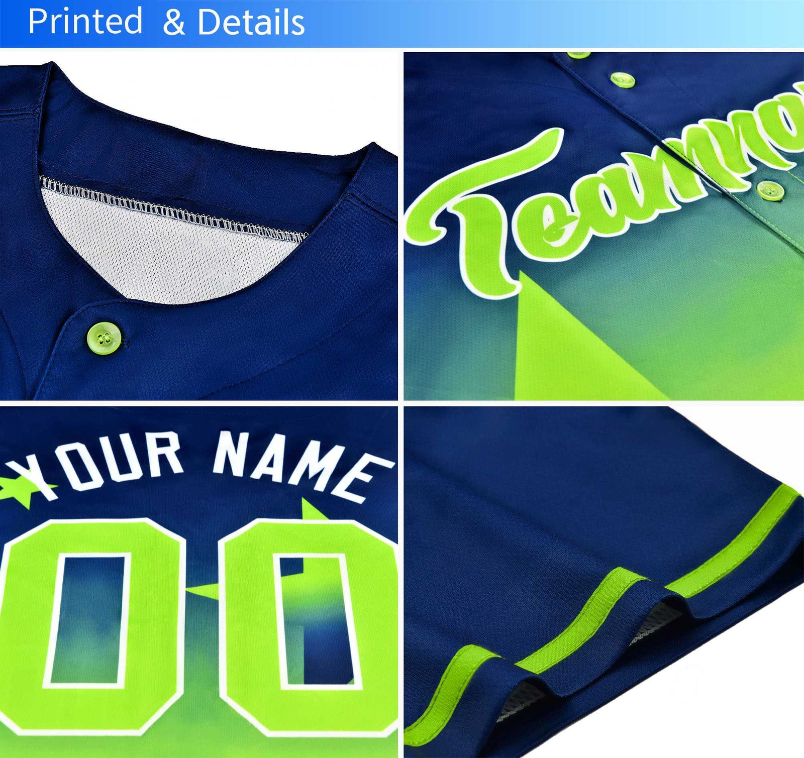 Custom Gold Red Diagonal Stripe Personalized Gradient Fashion Baseball Jersey