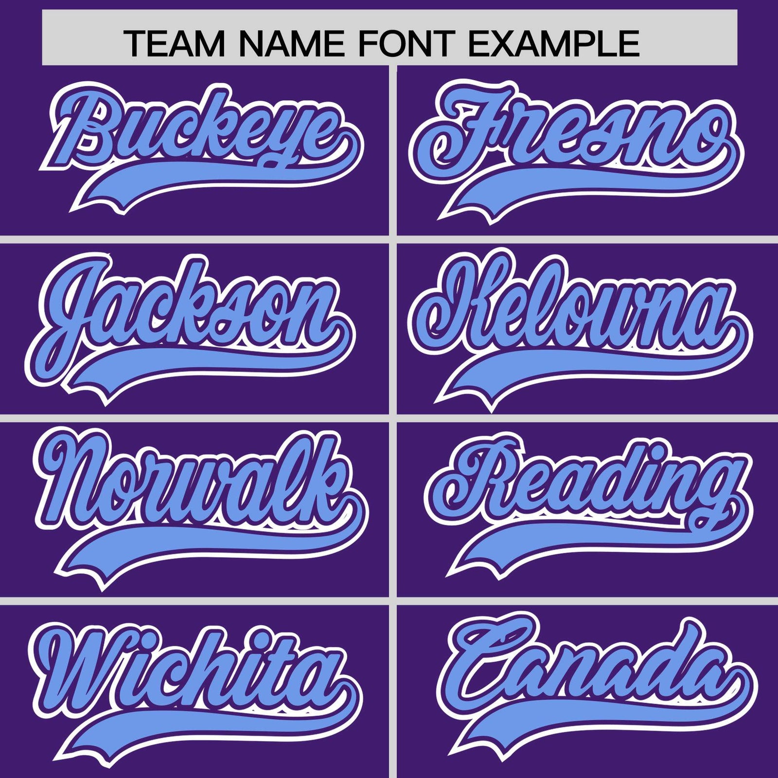 Custom Purple Light Blue Personalized Edge Color Block Authentic Baseball Jersey