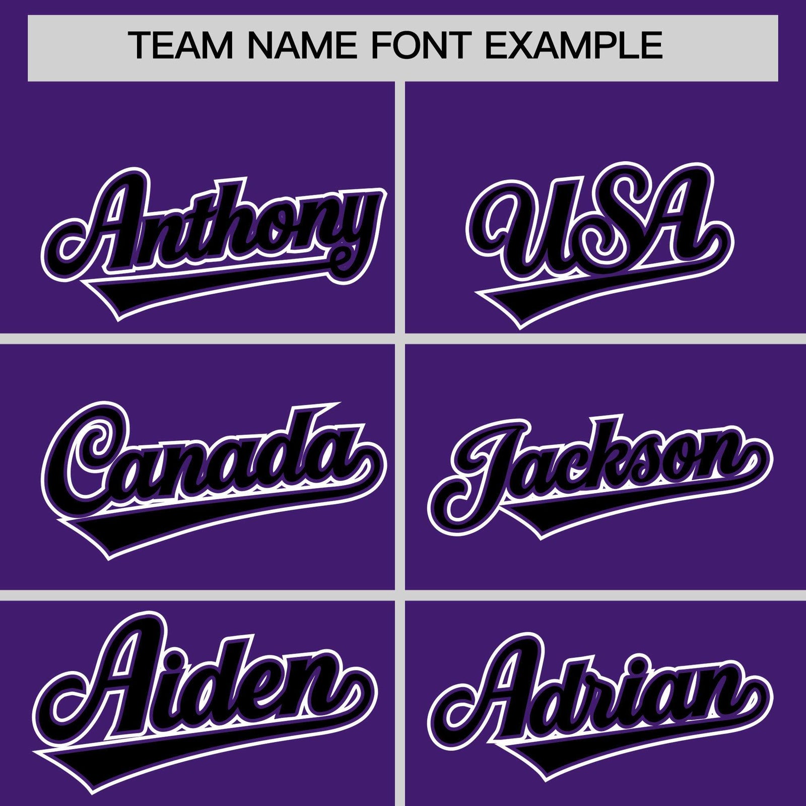 Custom Purple Black Personalized Edge Color Block Authentic Baseball Jersey